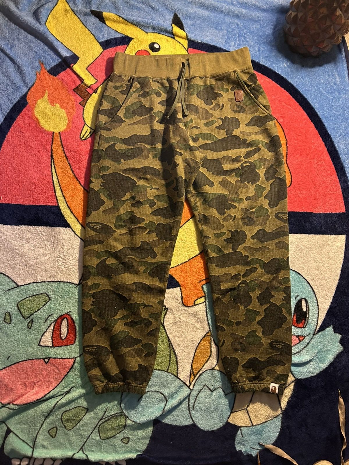 Bape Bape 1st Camo jacquard sweatpants Size US 30 / EU 46 - 1 Thumbnail
