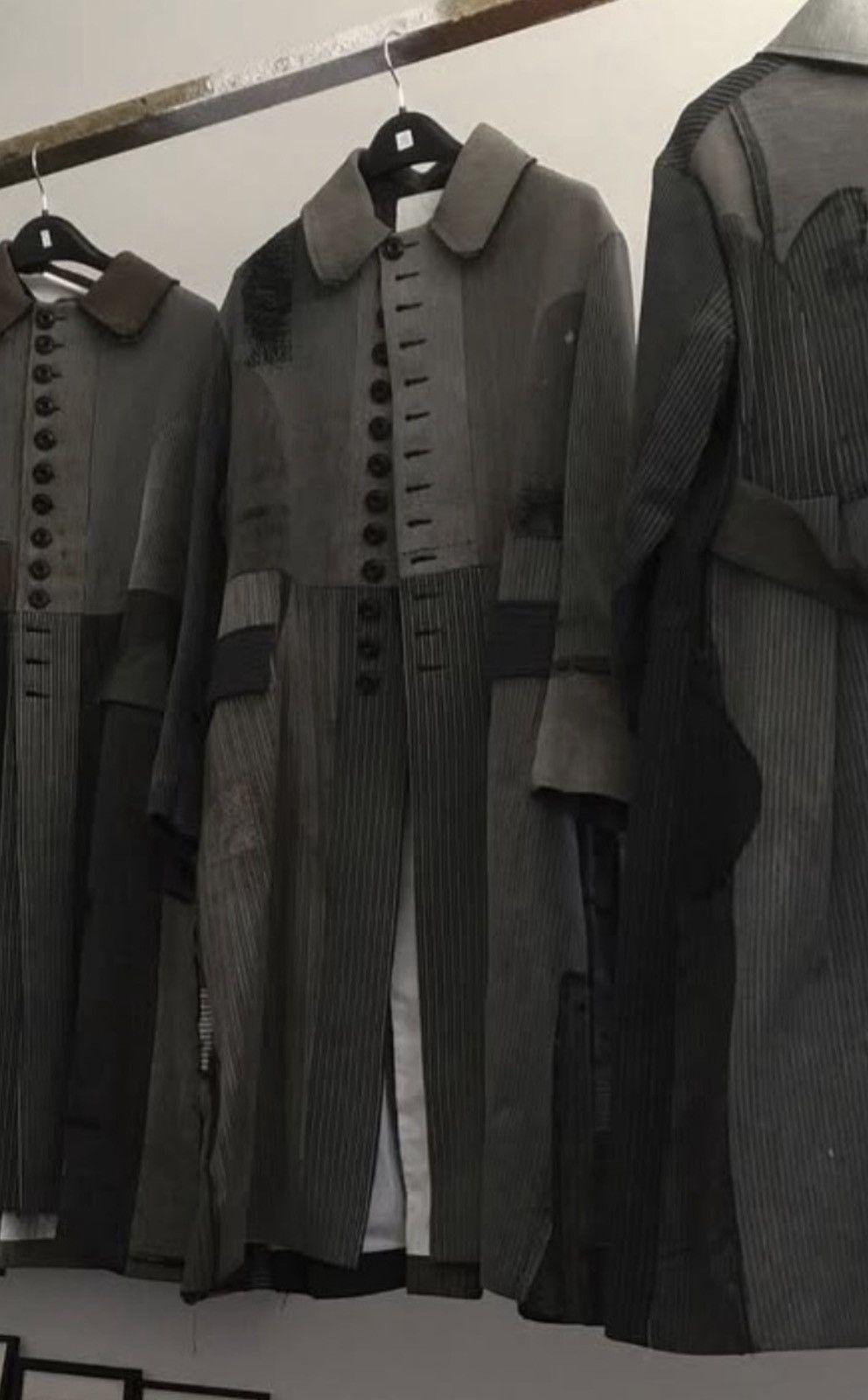 John Alexander Skelton JAS Rare Early Deadstock Patchwork Long Coat Size US M / EU 48-50 / 2 - 4 Thumbnail