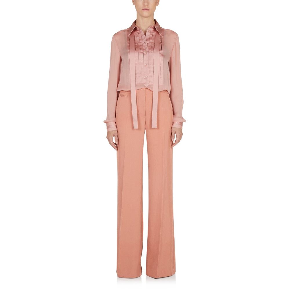 Tom Ford o1loc1c0824 Silk Batiste Shirt in Light Pink Size M / US 6-8 / IT 42-44 - 2 Thumbnail