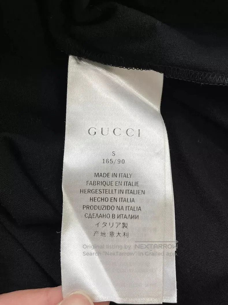 Gucci Gucci Black Cutout Sequin Short Sleeve Top . Size US S / EU 44-46 / 1 - 5 Thumbnail
