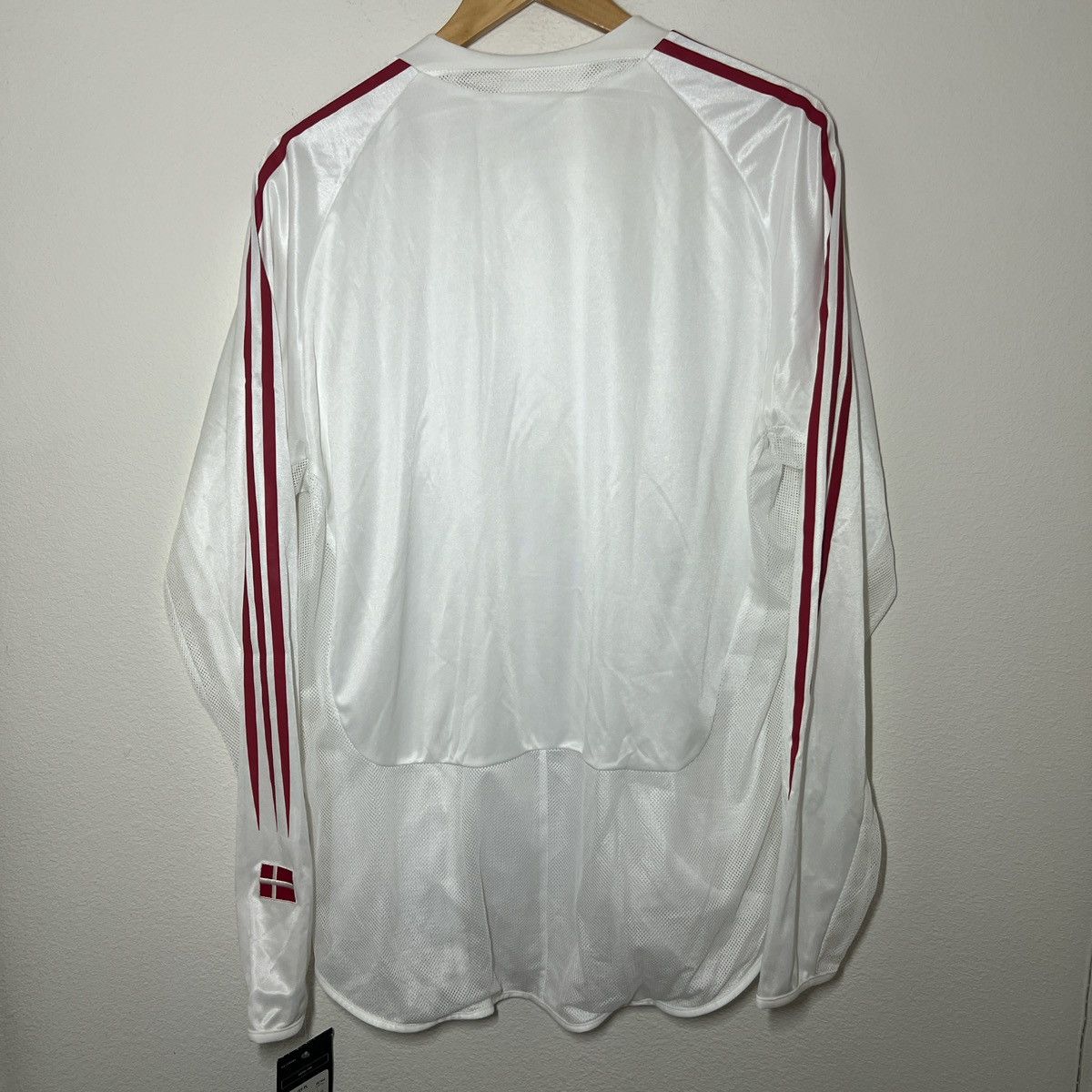 Adidas Denmark Euro 2004 Away Long Sleeve Jersey | Vintage Soccer Size US XL / EU 56 / 4 - 3 Thumbnail