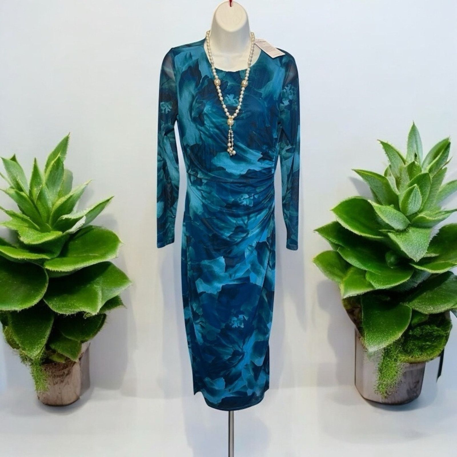 & Other Stories Pretty Garden Women's Midi Bodycon Dress – Size M Size M / US 6-8 / IT 42-44 - 1 Thumbnail
