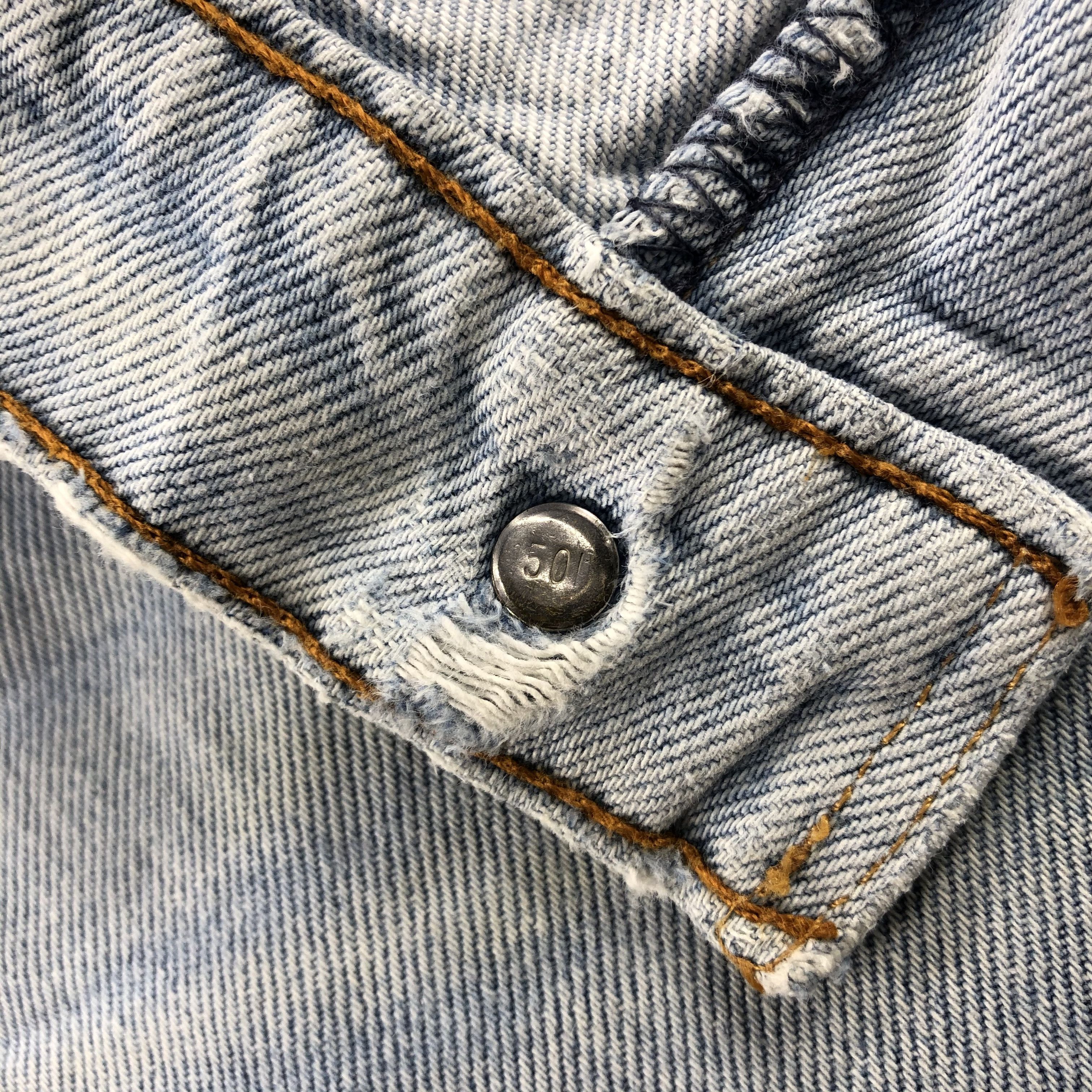 Levi's Vintage 90s Light Wash Levis 510 Jeans-J1898 Size US 28 / EU 44 - 12 Thumbnail
