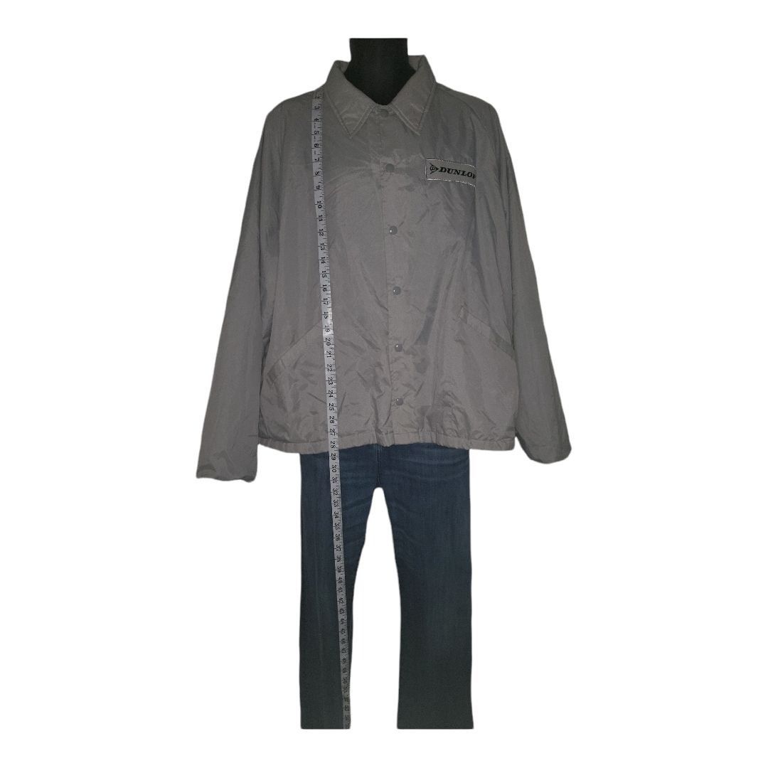 Dunlop Vintage Dunlop Swingster Jacket Men Sz XXL 80s Gray Embroide Size US XXL / EU 58 / 5 - 4 Thumbnail