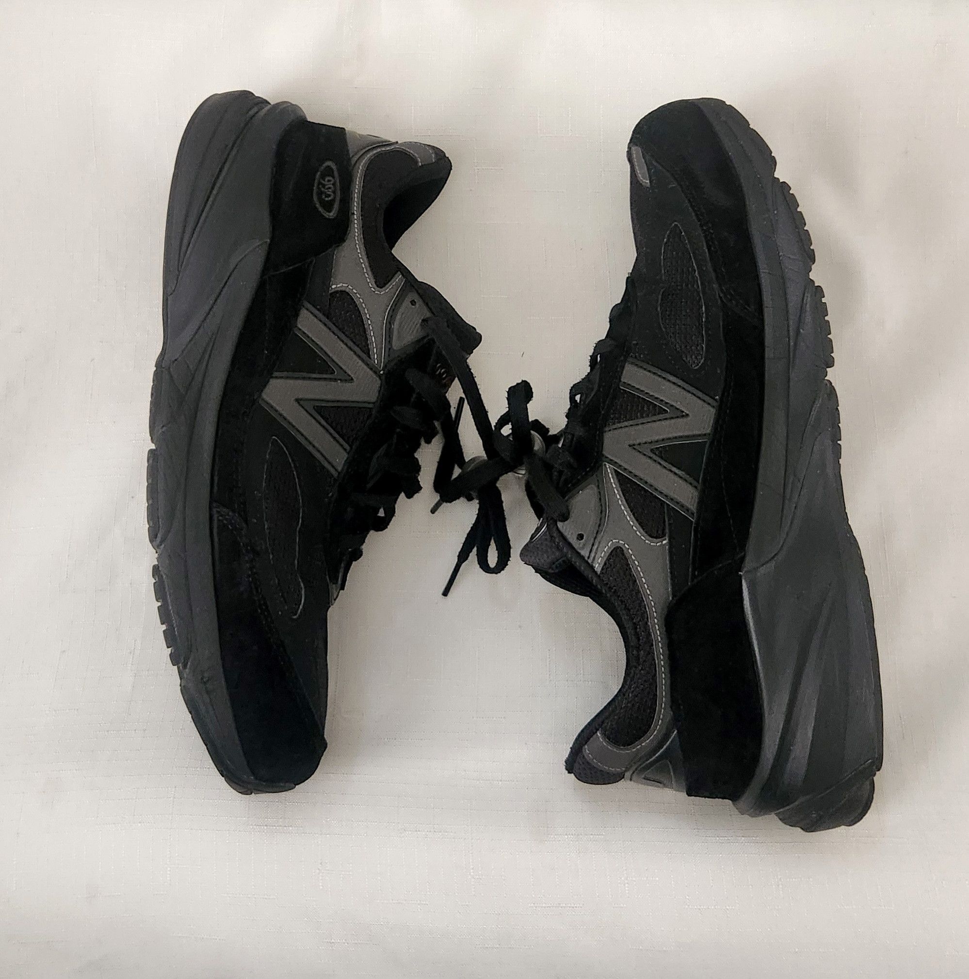 New Balance New Balance 990v6 Made in USA Triple Black SZ 11.5 X-Wide 4E Size US 11.5 / EU 44-45 - 6 Thumbnail