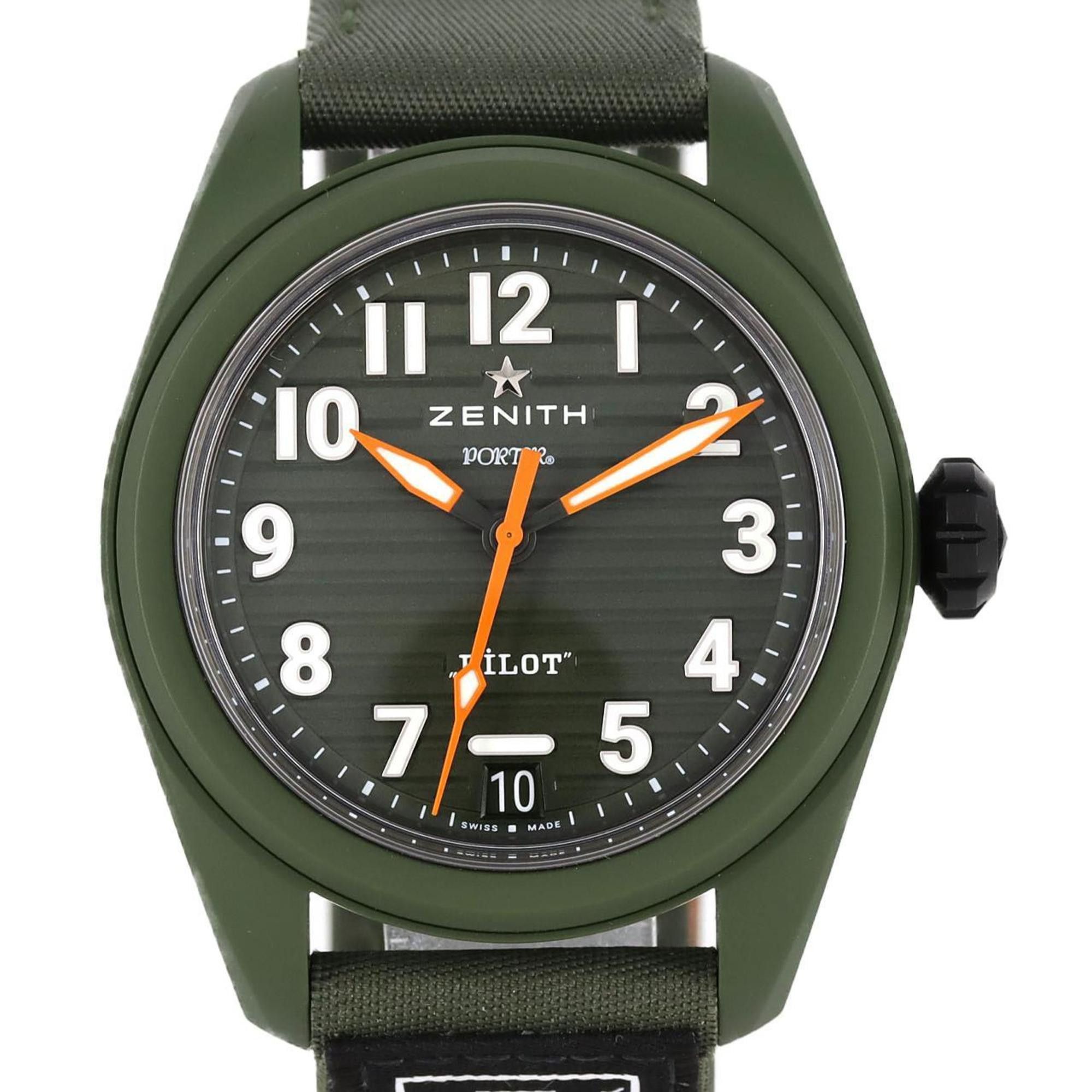 ZENITH Zenith Pilot Automatic Porter Edition LIMITED 49.4001.3620 63.I001 Ceramic Wristwatch Size ONE SIZE - 1 Thumbnail