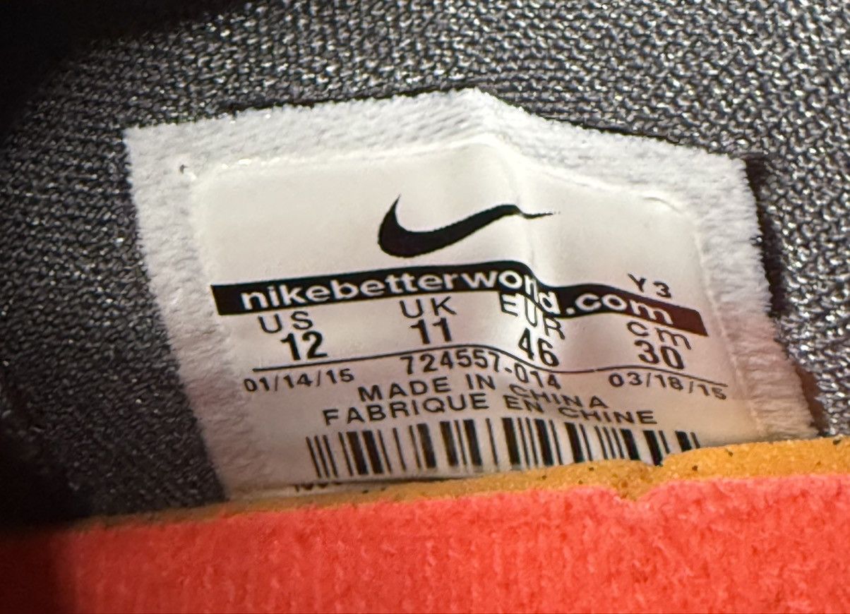 Nike Nike Lebron 12 Low Wolf Grey 12 Men Size US 12 / EU 45 - 6 Thumbnail
