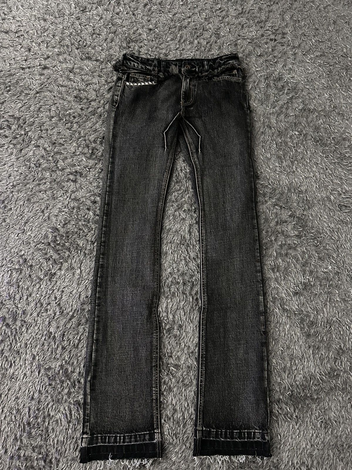 Other Aosuism crust denim Size US 30 / EU 46 - 1 Thumbnail