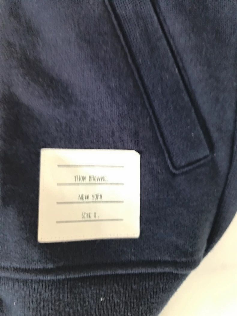 Thom Browne Thom Browne Zippered hooded hoodie Size US XS / EU 42 / 0 - 2 Thumbnail