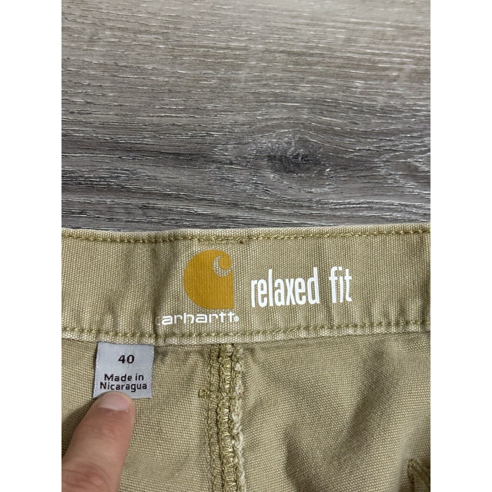 Carhartt Carhartt Khaki Workwear Long Baggy Shorts Y2K - Men’s 40 Size US 40 / EU 56 - 4 Thumbnail