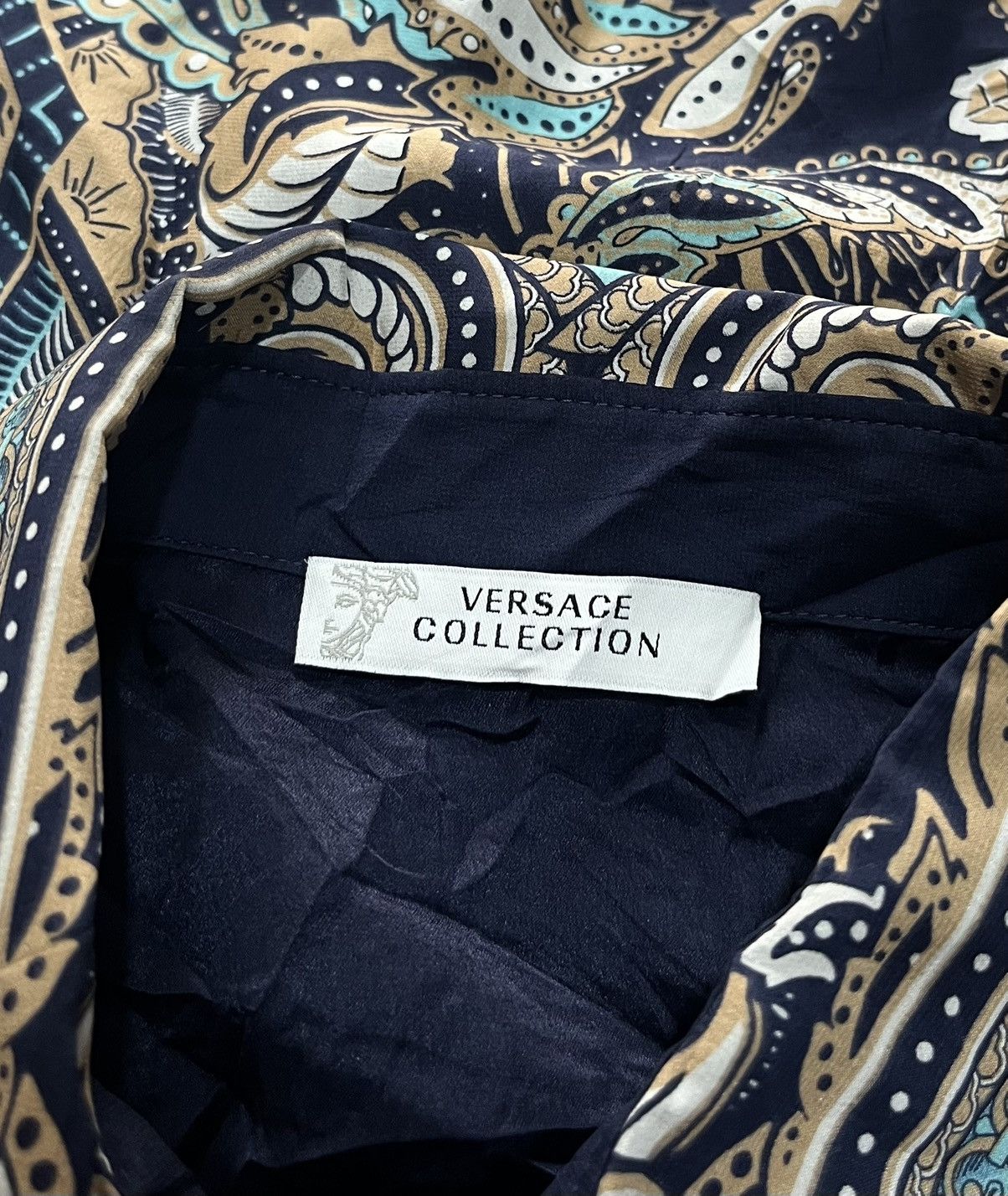Versace Rare‼️ Versace Collection Barocco Print 100% Silk Size US S / EU 44-46 / 1 - 12 Thumbnail