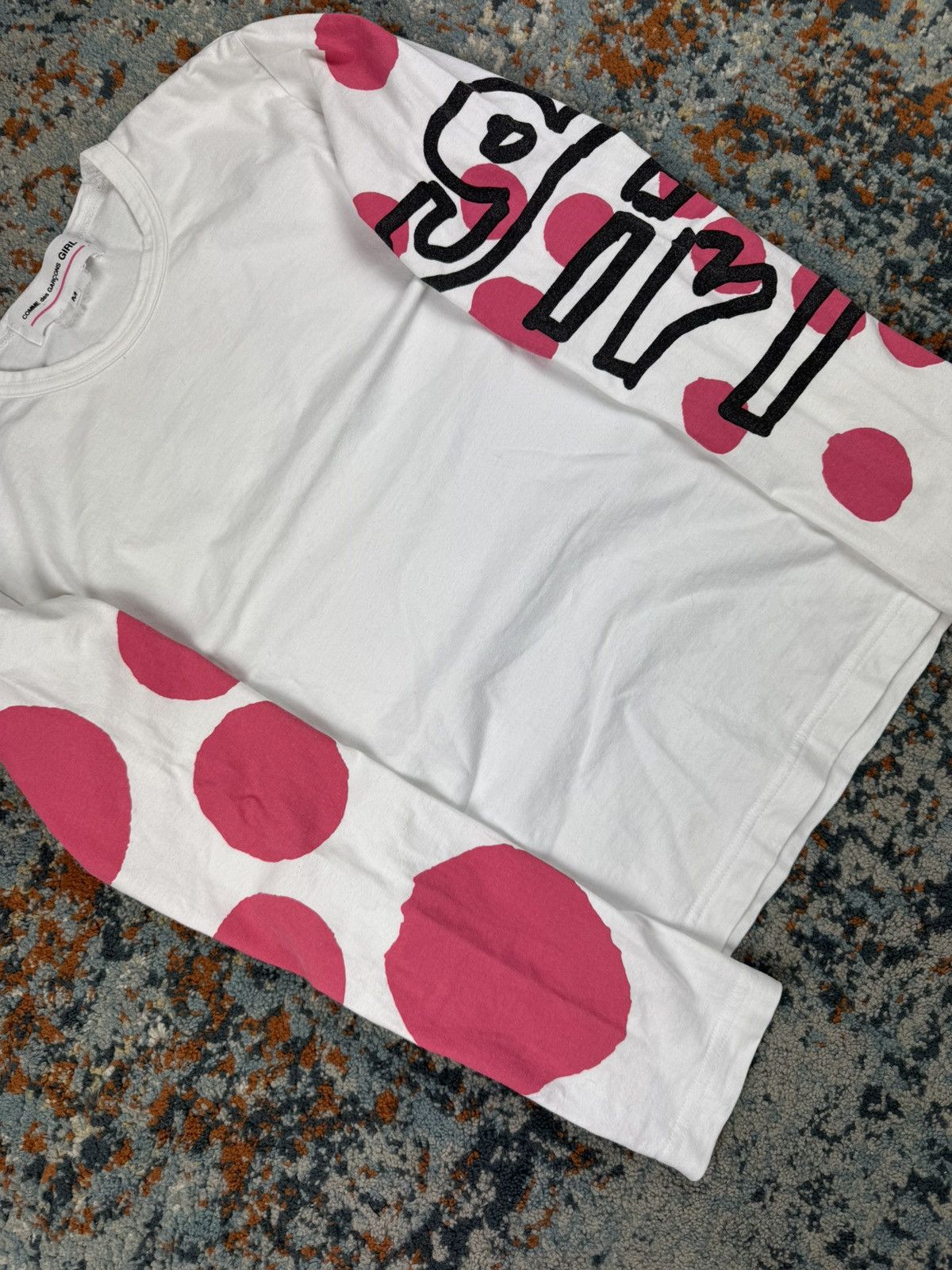 Comme des Garcons Comme des garcons girl long sleeve print graphic tee boxy Size M / US 6-8 / IT 42-44 - 4 Thumbnail