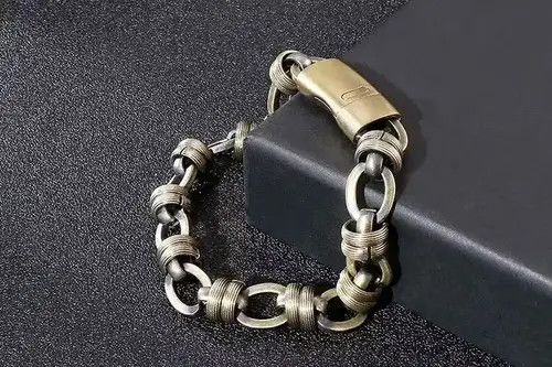 Jewelry Retro Copper Bracelet Size ONE SIZE - 4 Thumbnail
