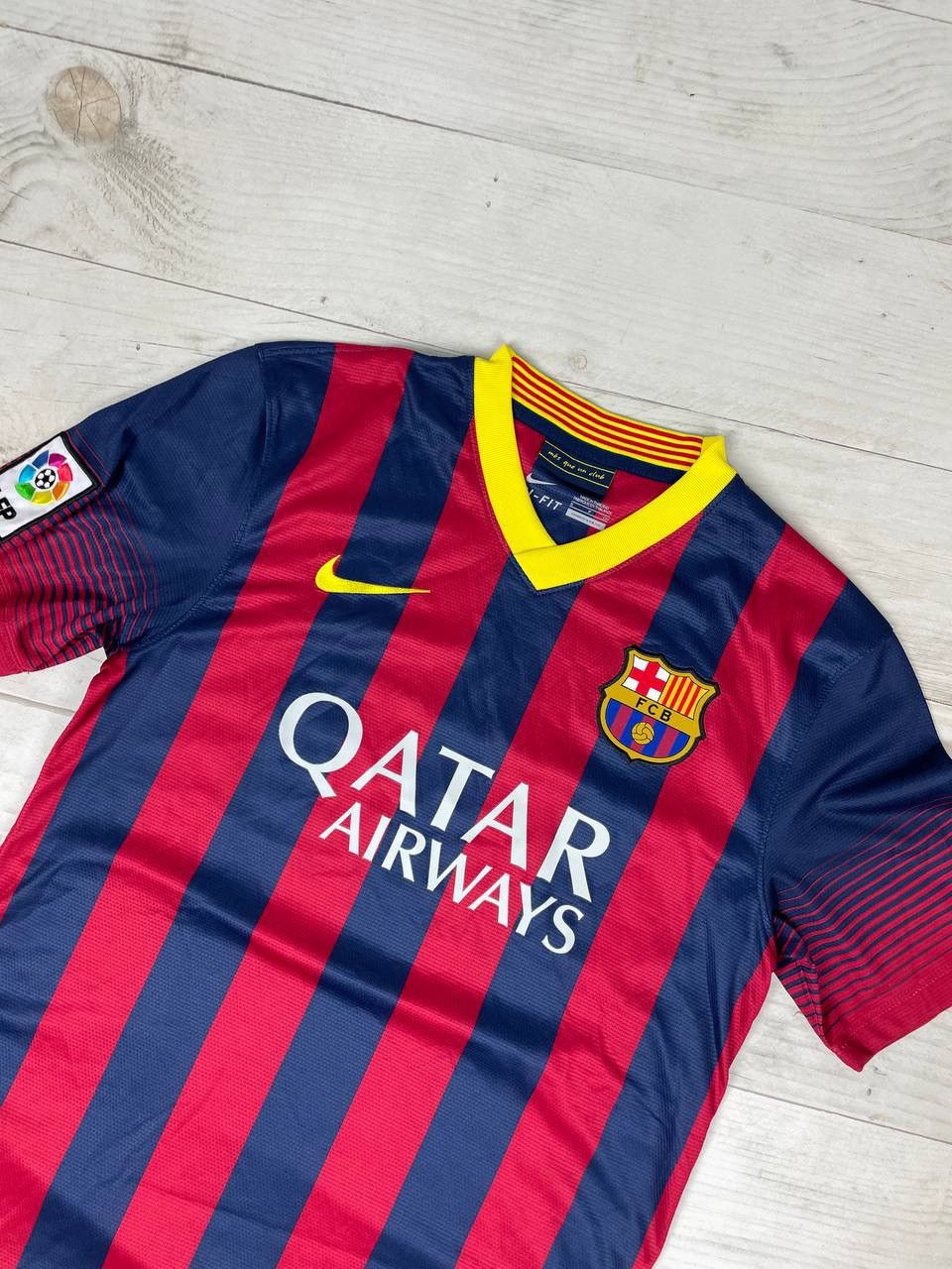 Nike Nike Barcelona 2013 2014 Home Football Shirt Soccer Jersey Size US S / EU 44-46 / 1 - 2 Thumbnail