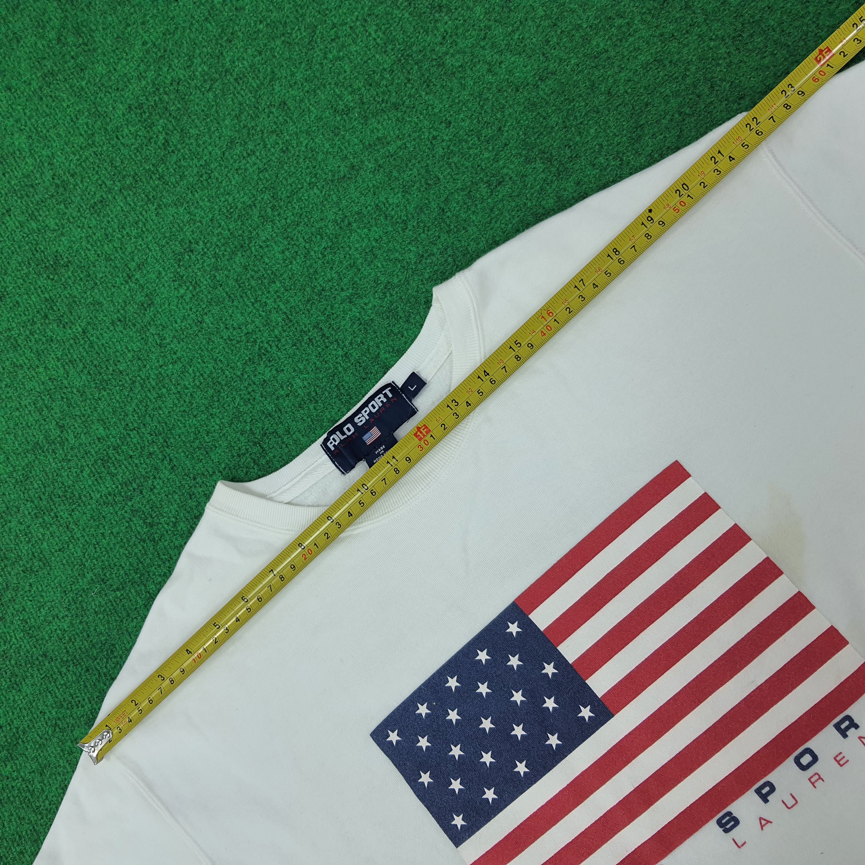 Polo Ralph Lauren Vintage Polo Sports Ralph Lauren USA Sweatshirt C227N16 Size US XL / EU 56 / 4 - 9 Thumbnail