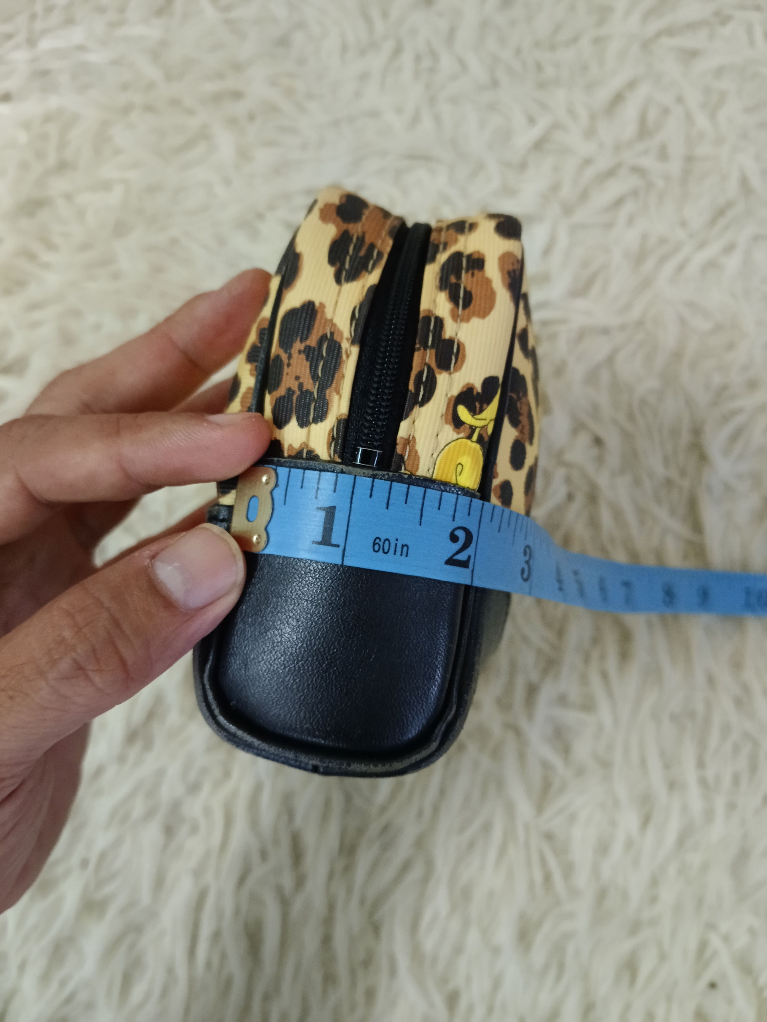 Versace VERSACE Vintage Leopard Print Mini Clutch Size ONE SIZE - 7 Thumbnail