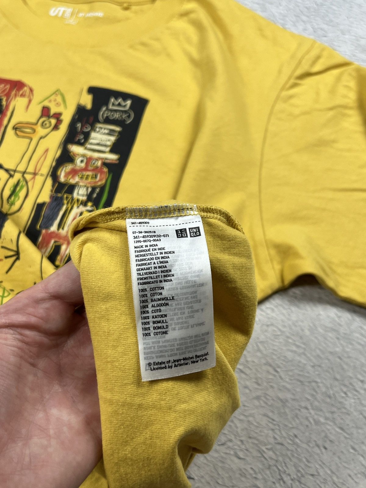 Designer × Jean-Michel Basquiat × Uniqlo Uniqlo x jean michel basquiat UT Archive tee Size US M / EU 48-50 / 2 - 6 Thumbnail