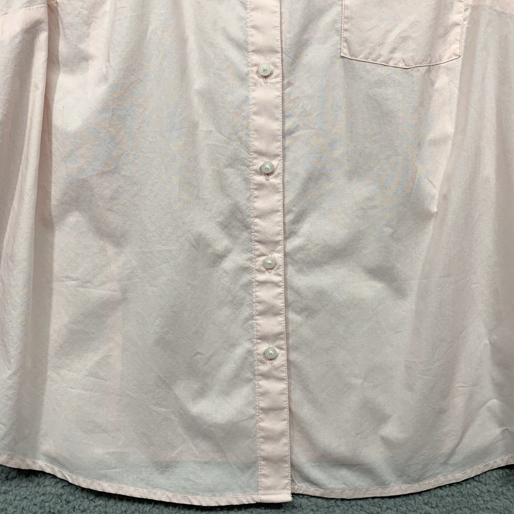 Tommy Hilfiger Tommy Hilfiger Shirt Men’s XL Button 1 Pocket Logo Light Pink Size US XL / EU 56 / 4 - 3 Thumbnail