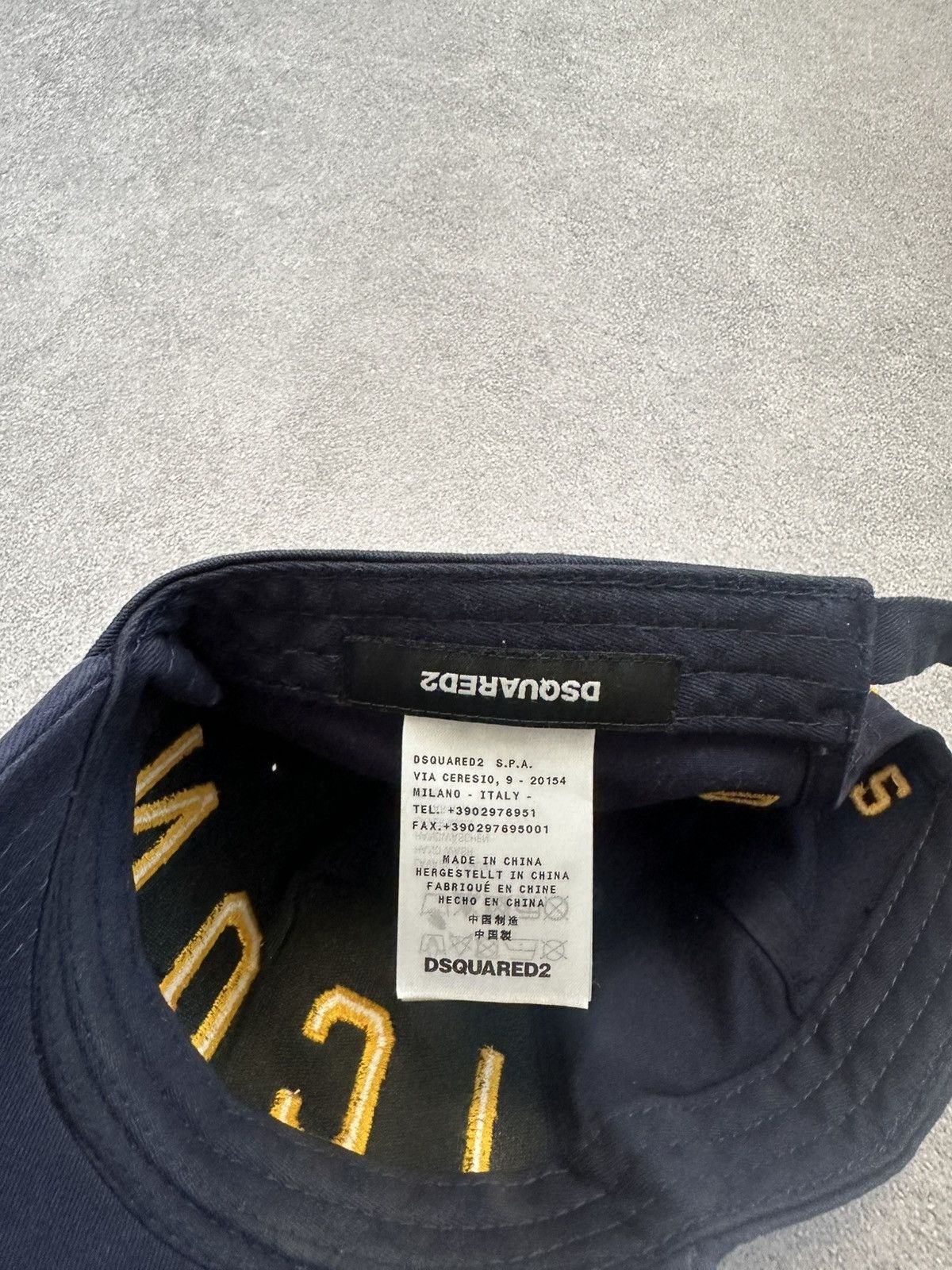 Dsquared2 Dsquared2 ICON Y2K Hat Cap Adjustable Size ONE SIZE - 5 Thumbnail