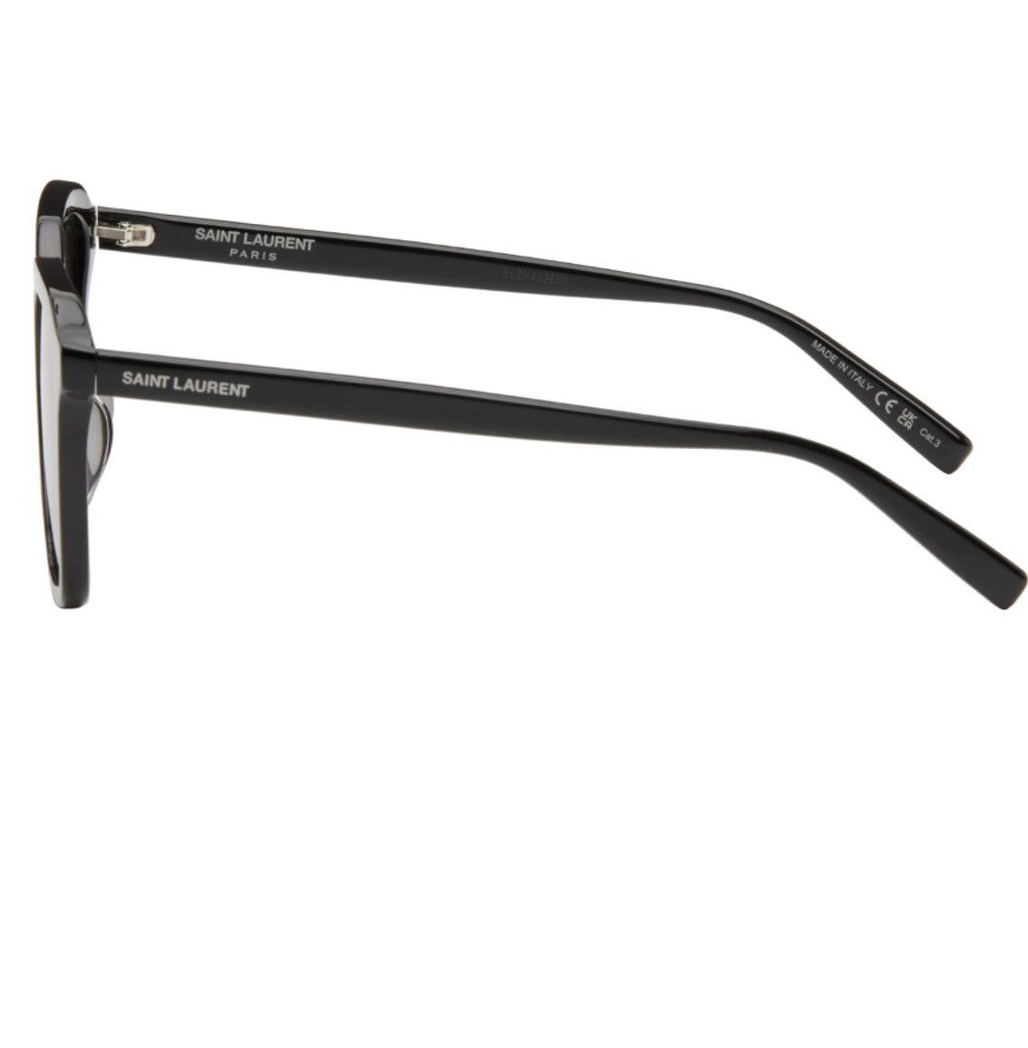 Saint Laurent Paris Saint Laurent Black Square Sunglasses Size ONE SIZE - 3 Thumbnail