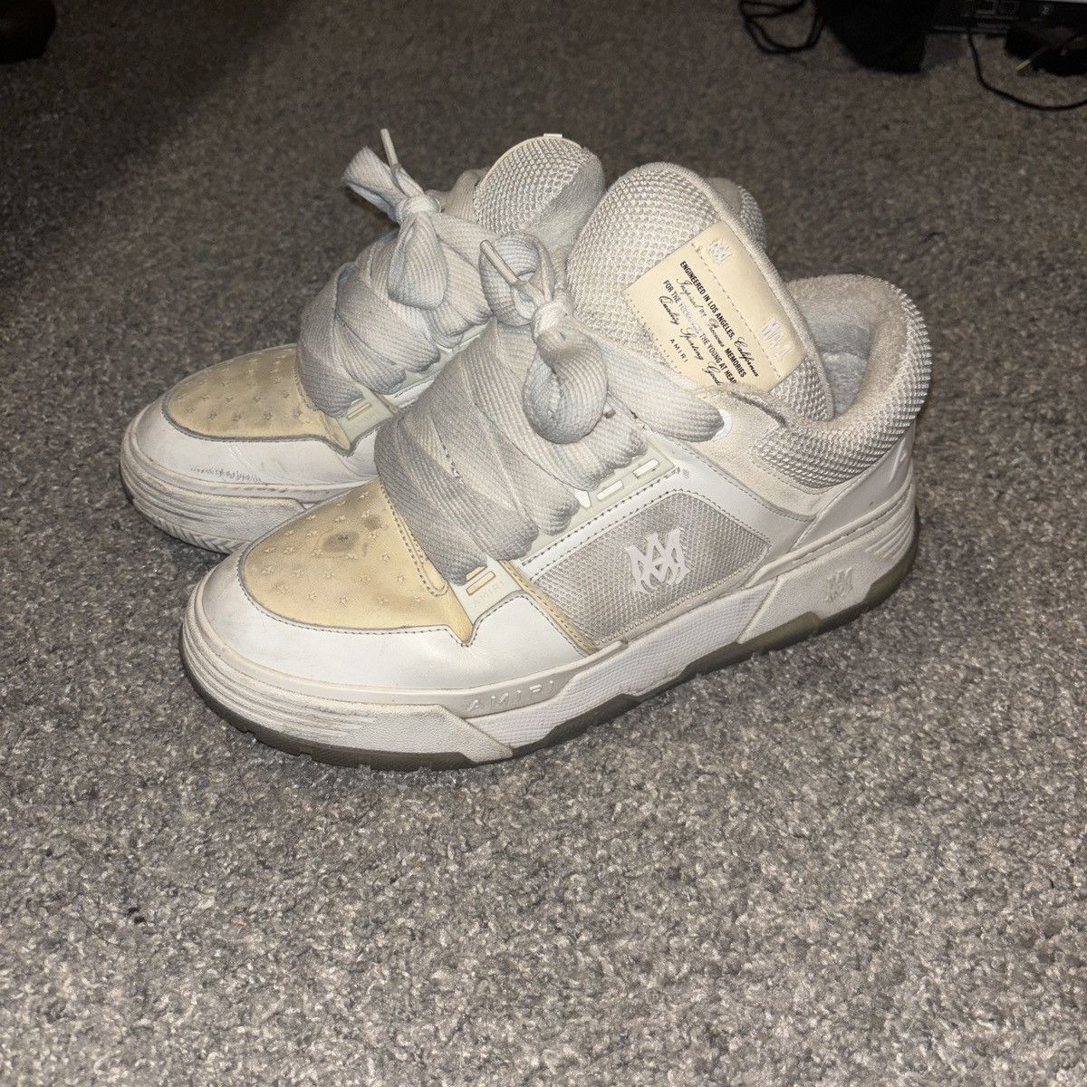 Amiri Amiri MA-1 White/Cream Size US 11 / EU 44 - 1 Thumbnail