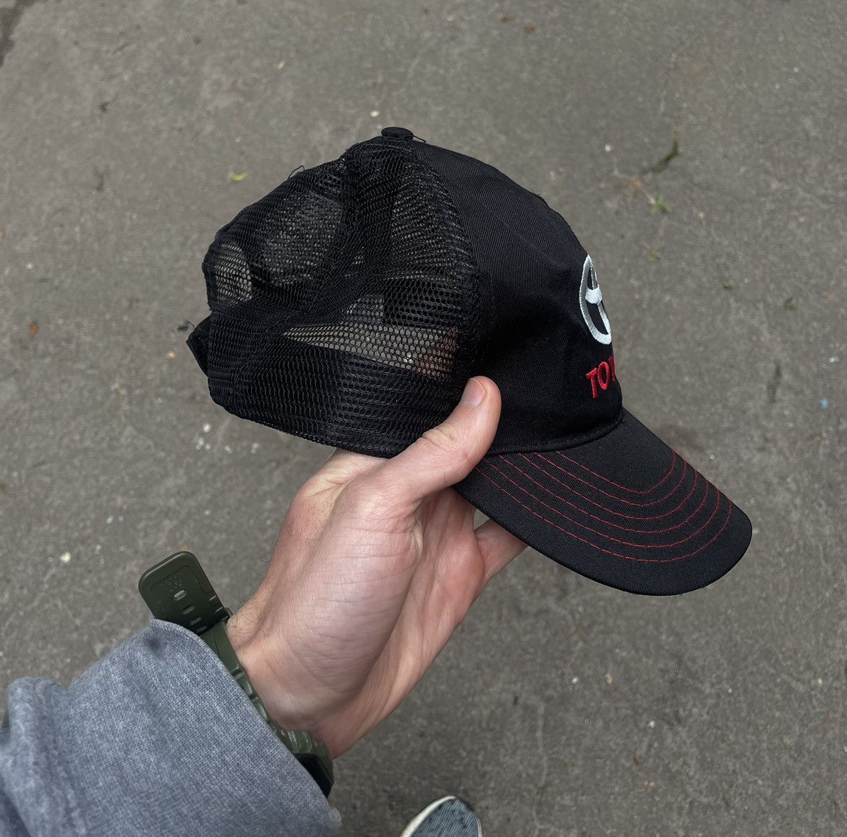 Vintage Toyota Vintage Racing 90s Y2K Trcucker Hat Cap Size ONE SIZE - 5 Thumbnail