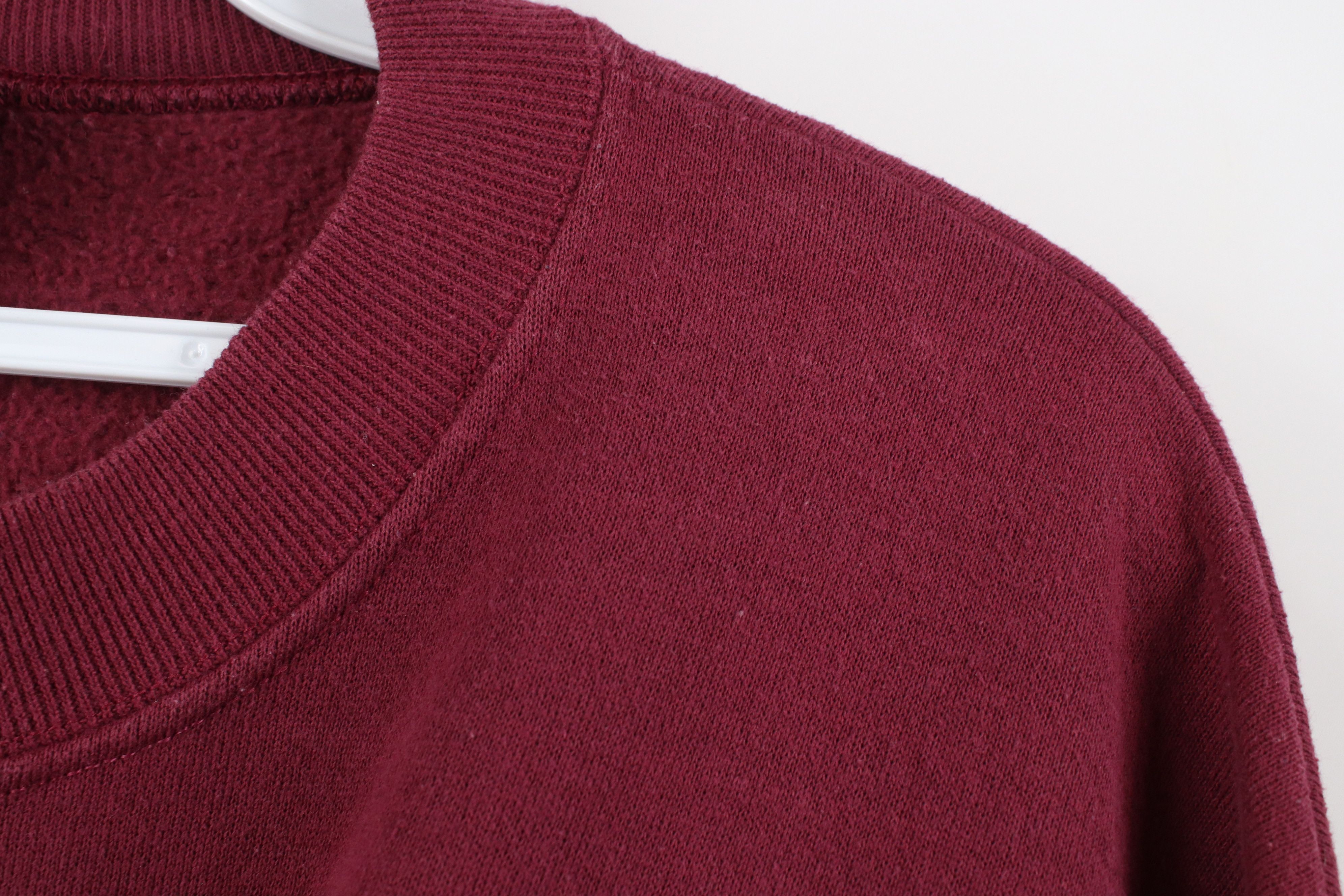 Vintage Vintage 90s USA Olympics Crewneck Sweatshirt Burgundy USA Size US XL / EU 56 / 4 - 5 Thumbnail