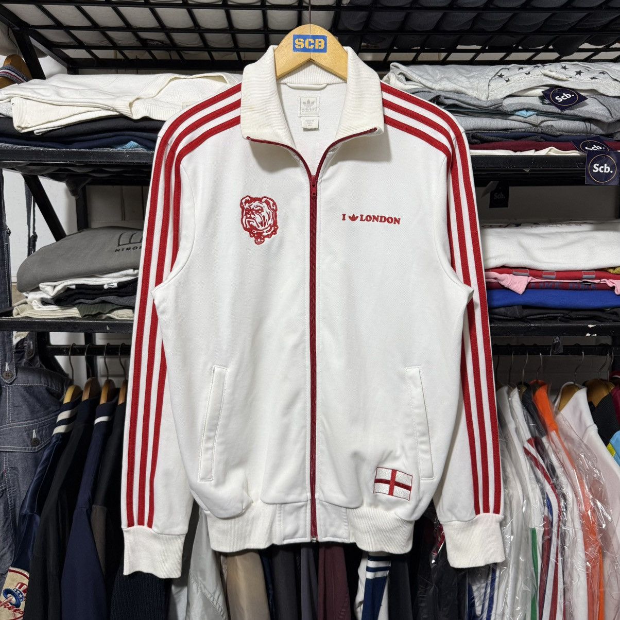 Vintage Vintage y2k adidas i love london track top Size US M / EU 48-50 / 2 - 1 Thumbnail
