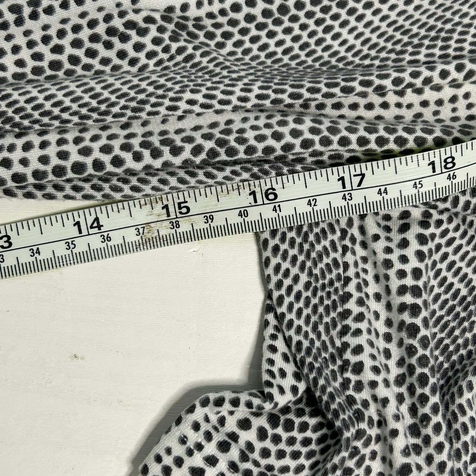 Apt. 9 Apt 9 Black White Spotted Layered Pleated Hem Blouse XL Size XL / US 12-14 / IT 48-50 - 8 Thumbnail
