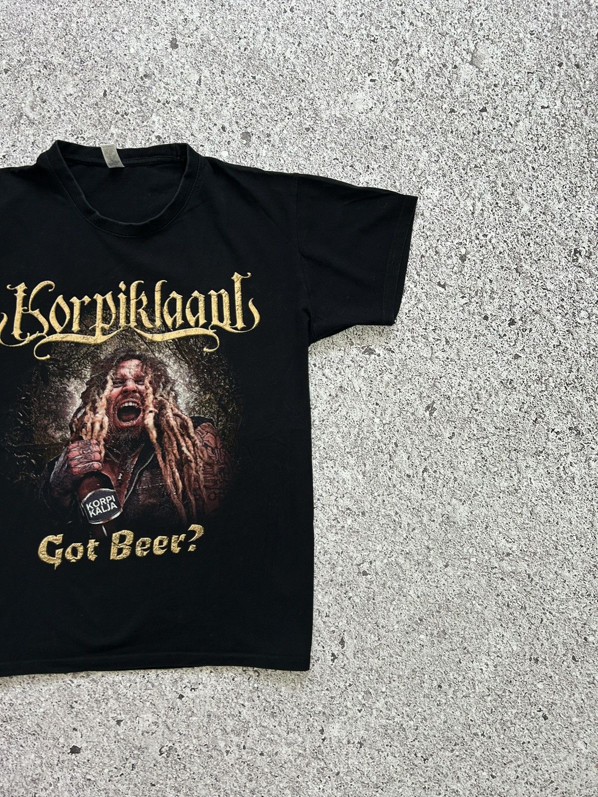 Band Tees Korpiklaani Gimme Some Alcohol And Rock And Roll Tee Size US XL / EU 56 / 4 - 5 Thumbnail