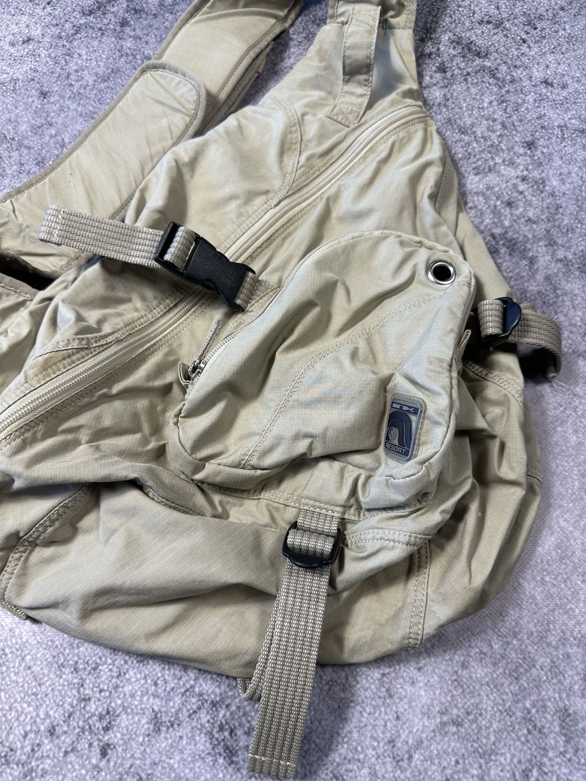 Vintage Y2K One Shoulder Bag Slim Streetwear Rare Style USA Casual Size ONE SIZE - 2 Thumbnail