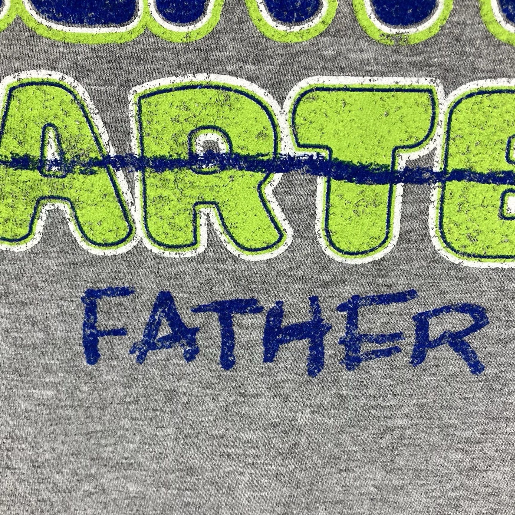 Vintage VINTAGE #1 DAD Graphic Tee WORLD'S GREATEST FARTER Funny T-Shirt Mens Small Gray 90s Retro Size US S / EU 44-46 / 1 - 5 Thumbnail