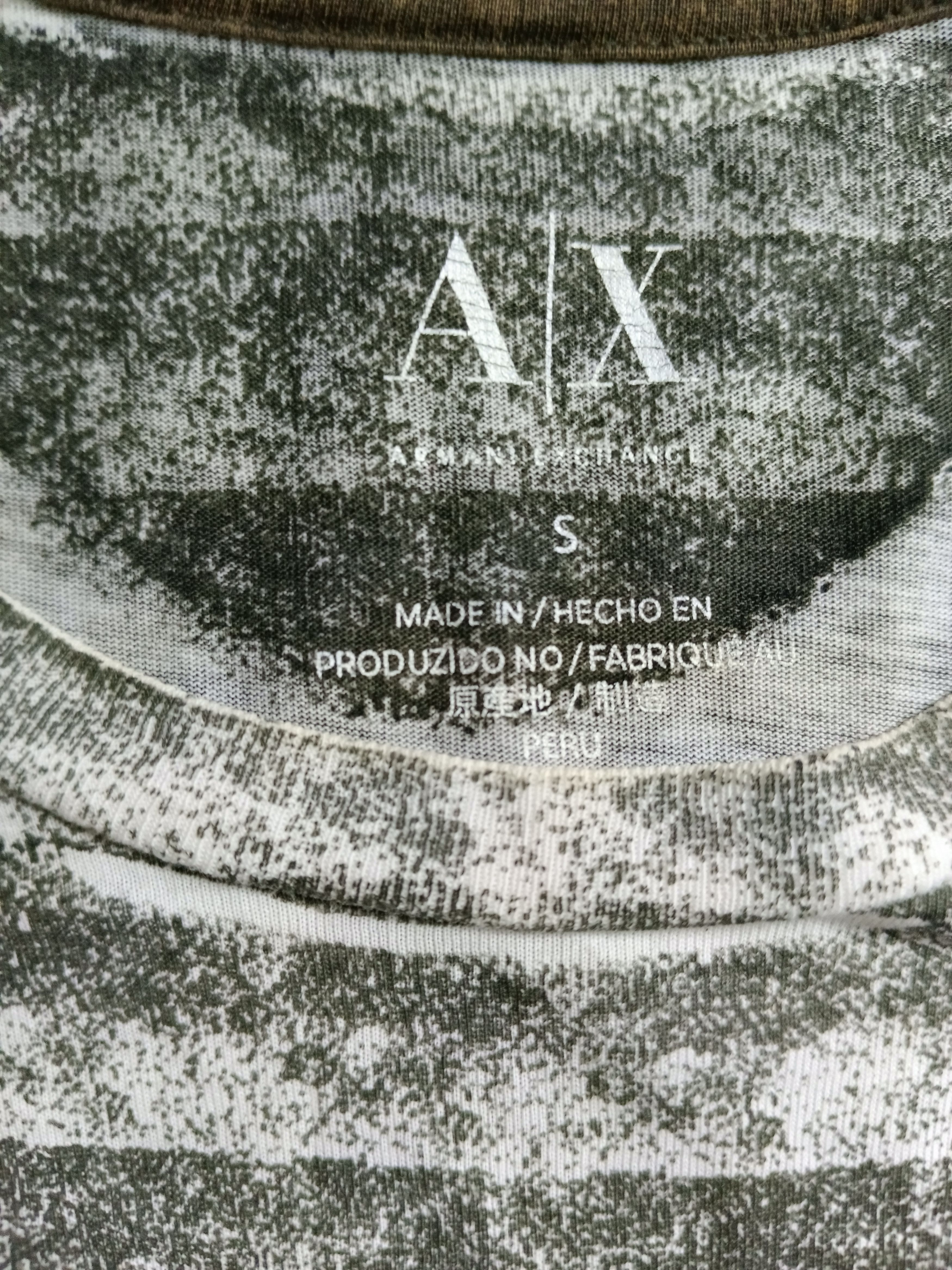 Armani Exchange AX FULLPRINT T SHIRT Size US S / EU 44-46 / 1 - 6 Thumbnail