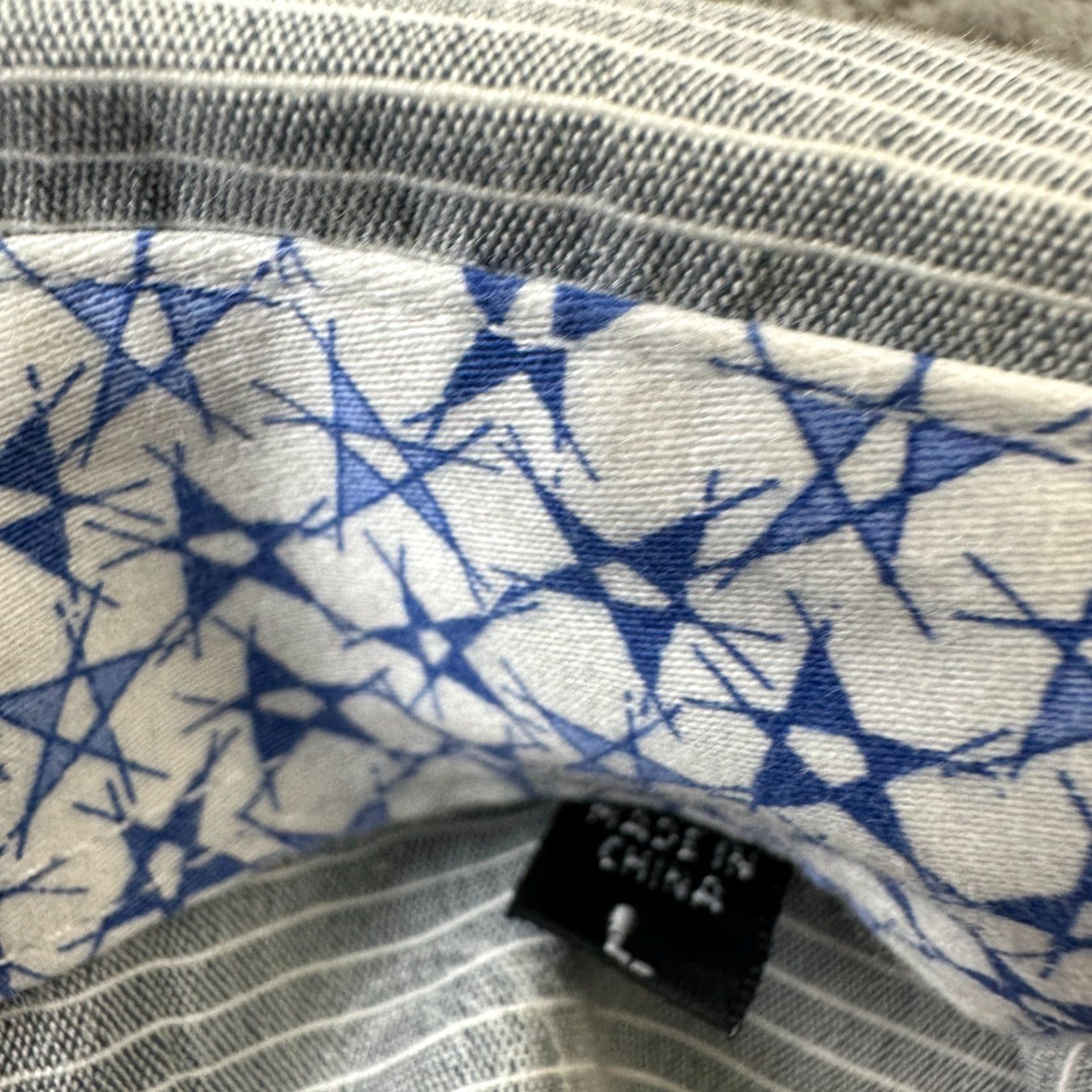 BUGATCHI Bugatchi Uomo Shirt Mens Large Blue Floral Button Up Hawaiian Shirt Size US L / EU 52-54 / 3 - 7 Thumbnail