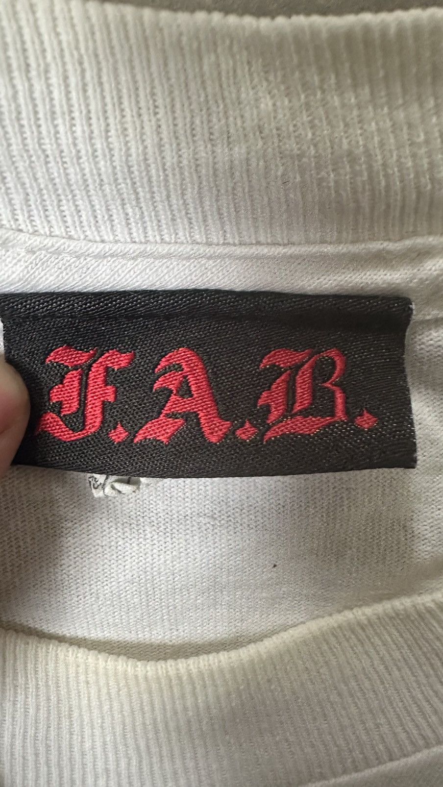 Japanese Brand VINTAGE F.A.B JAPAN TEE Size US M / EU 48-50 / 2 - 4 Thumbnail