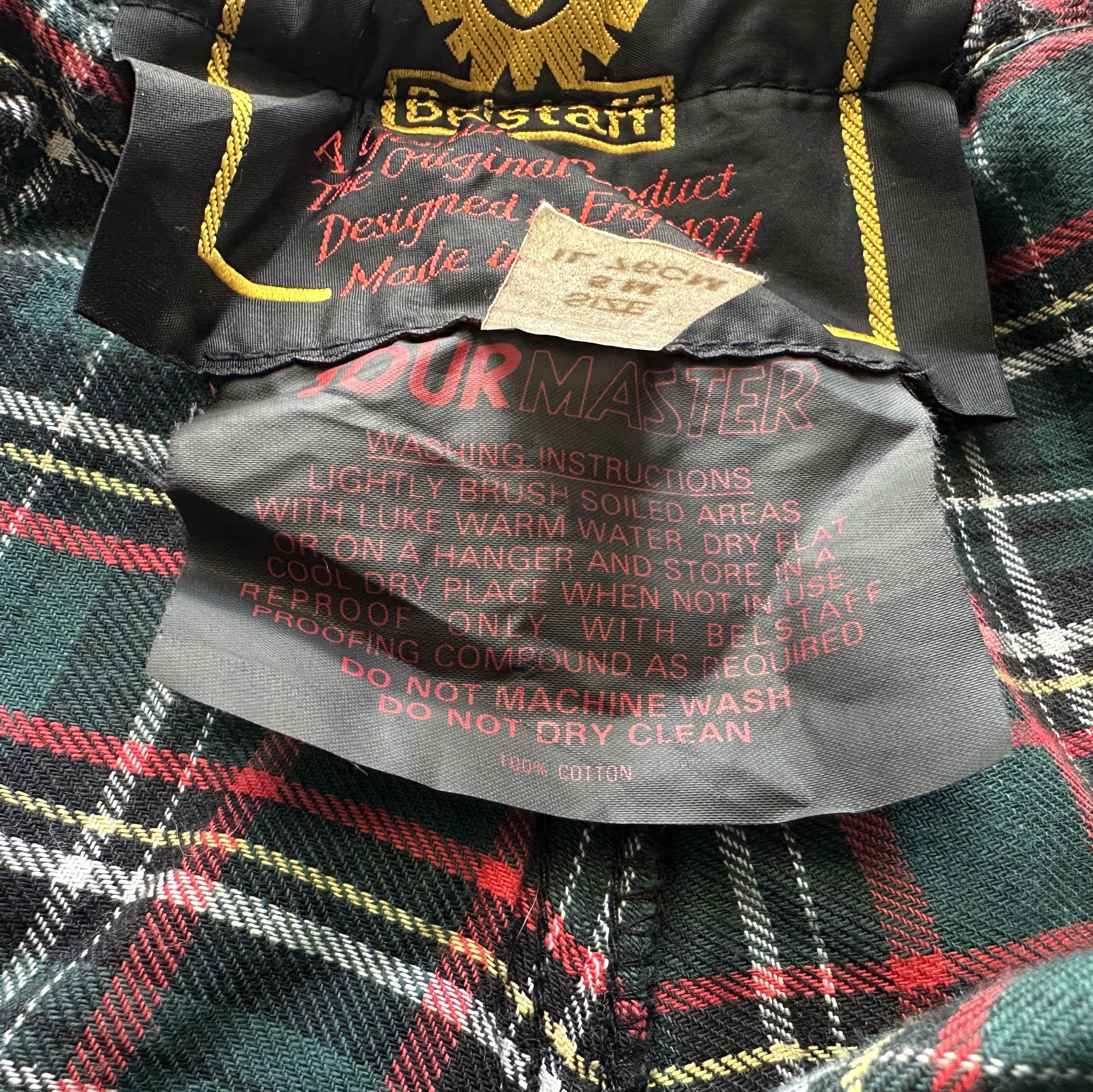 Belstaff BELSTAFF TourMaster Waxed Pants Made In Australia Moto Bike Size US 34 / EU 50 - 6 Thumbnail