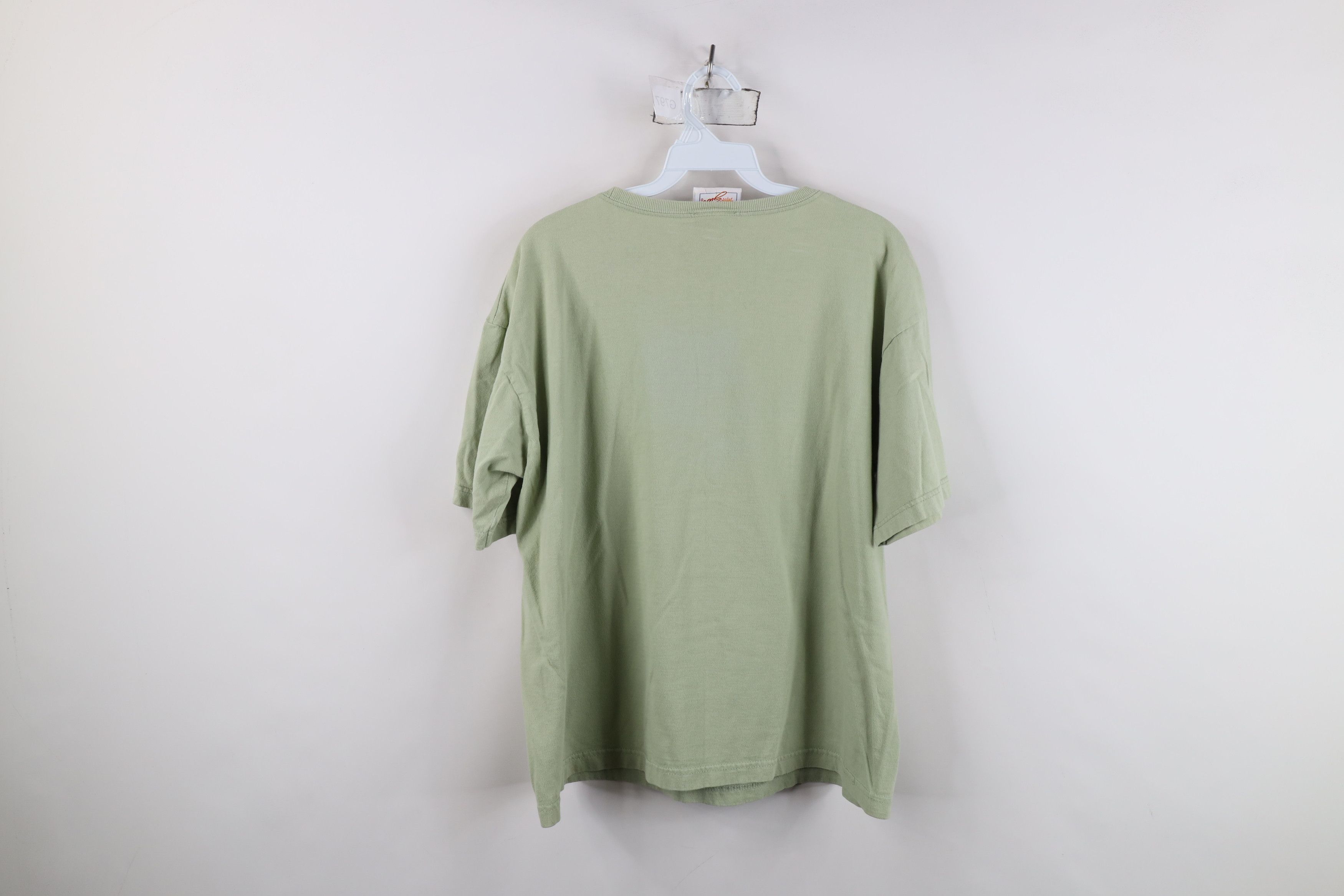 Vintage Vintage 90s Streetwear Nature Sunflower T-Shirt Green USA Size US L / EU 52-54 / 3 - 11 Thumbnail