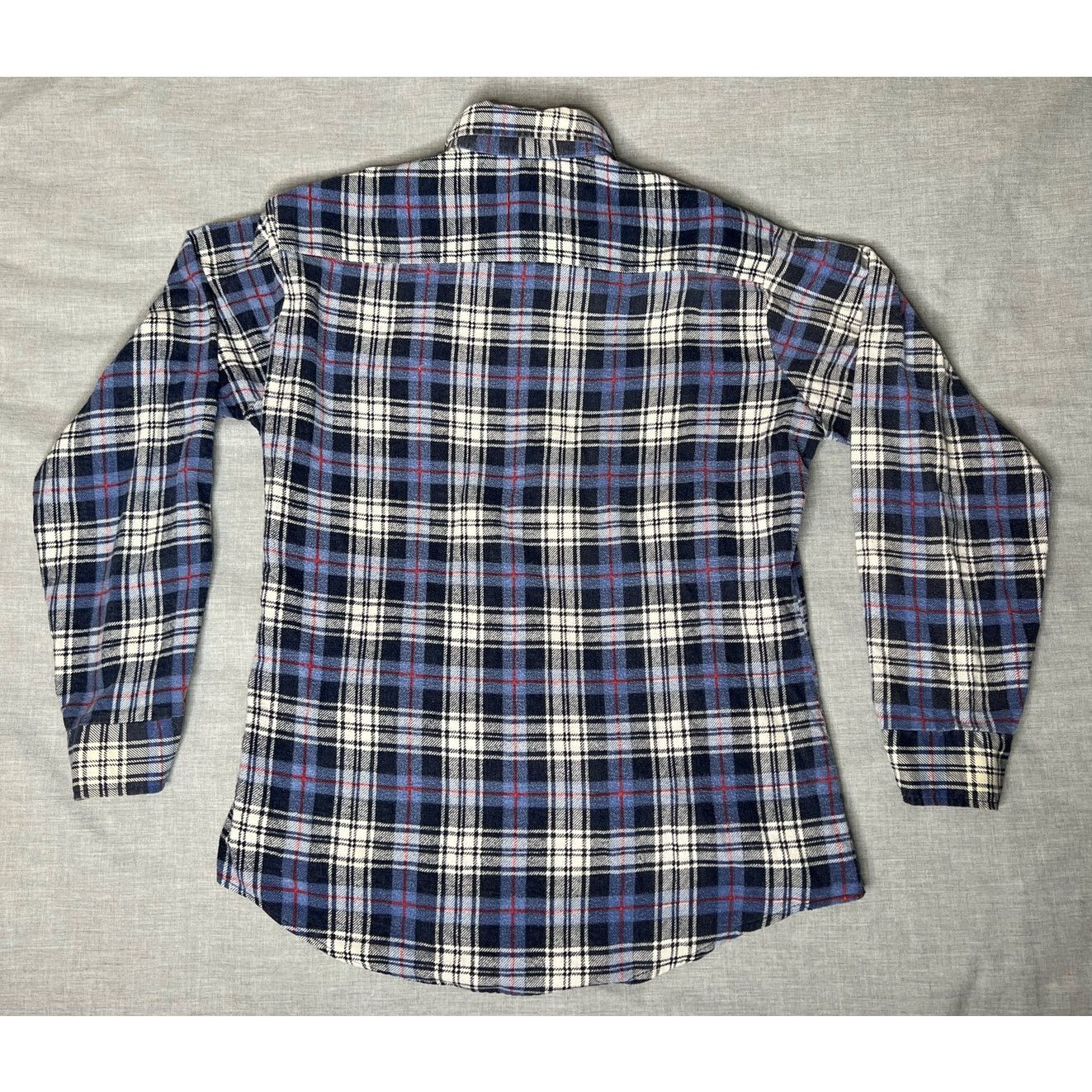 Sears Vintage Sears Plaid Flannel Button Up Shirt Medium Size US M / EU 48-50 / 2 - 2 Thumbnail