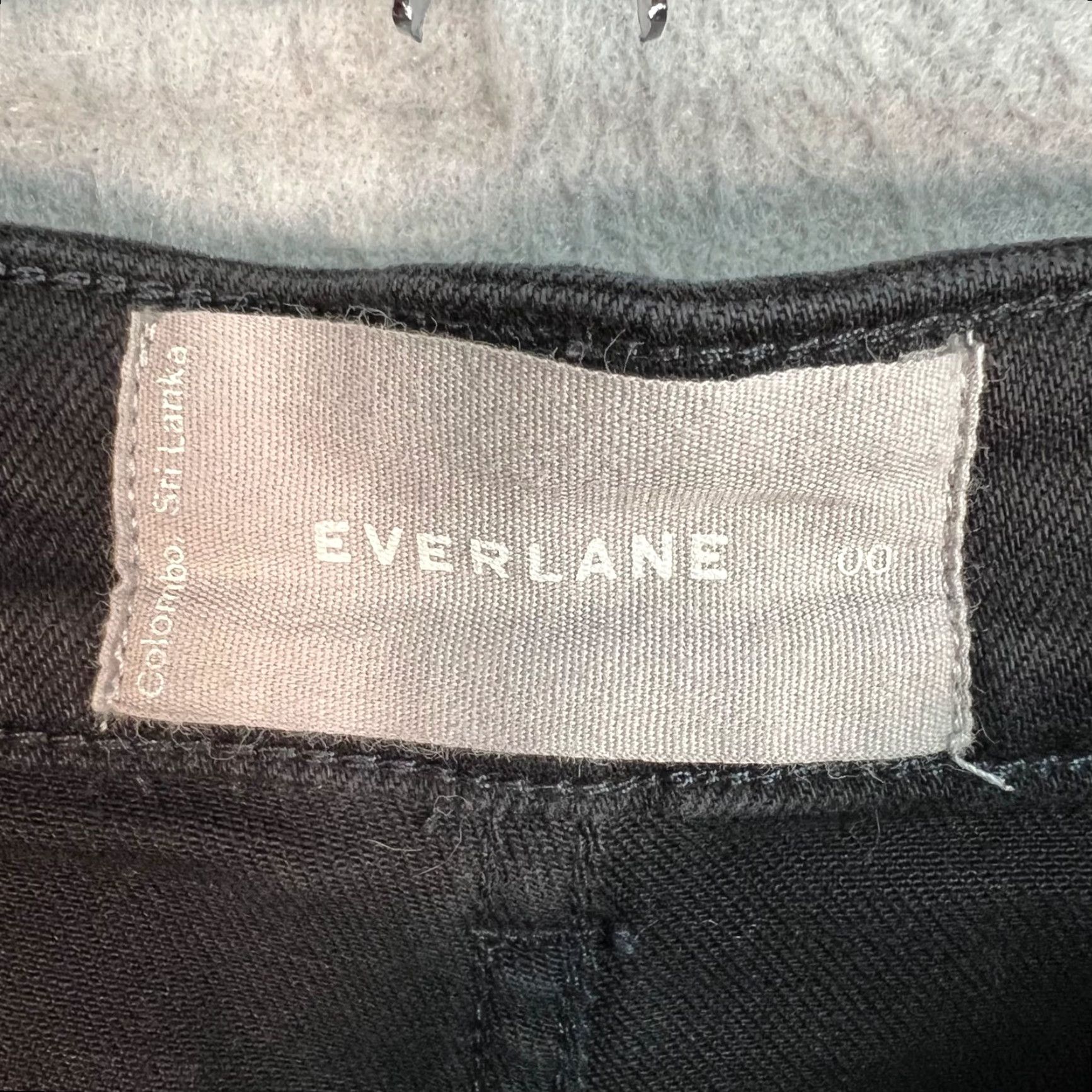 Everlane Everlane Womens 00 Black Short Straight Leg Crop Pants Size 24" / US 00 / IT 34 - 3 Thumbnail