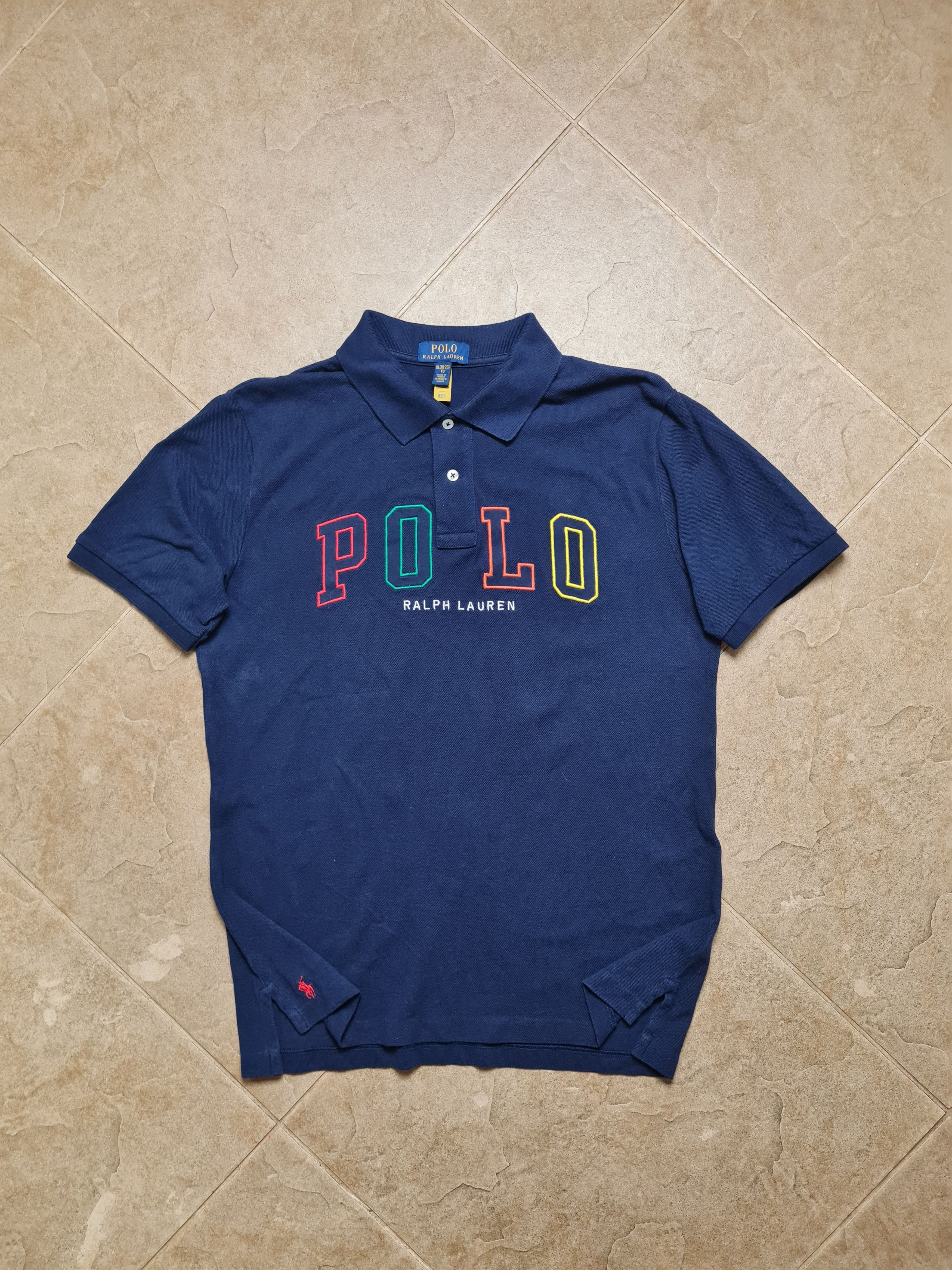 Polo Ralph Lauren Vintage Polo Ralph Lauren Navy Blue Polo Shirt Men’s S Size US S / EU 44-46 / 1 - 1 Thumbnail