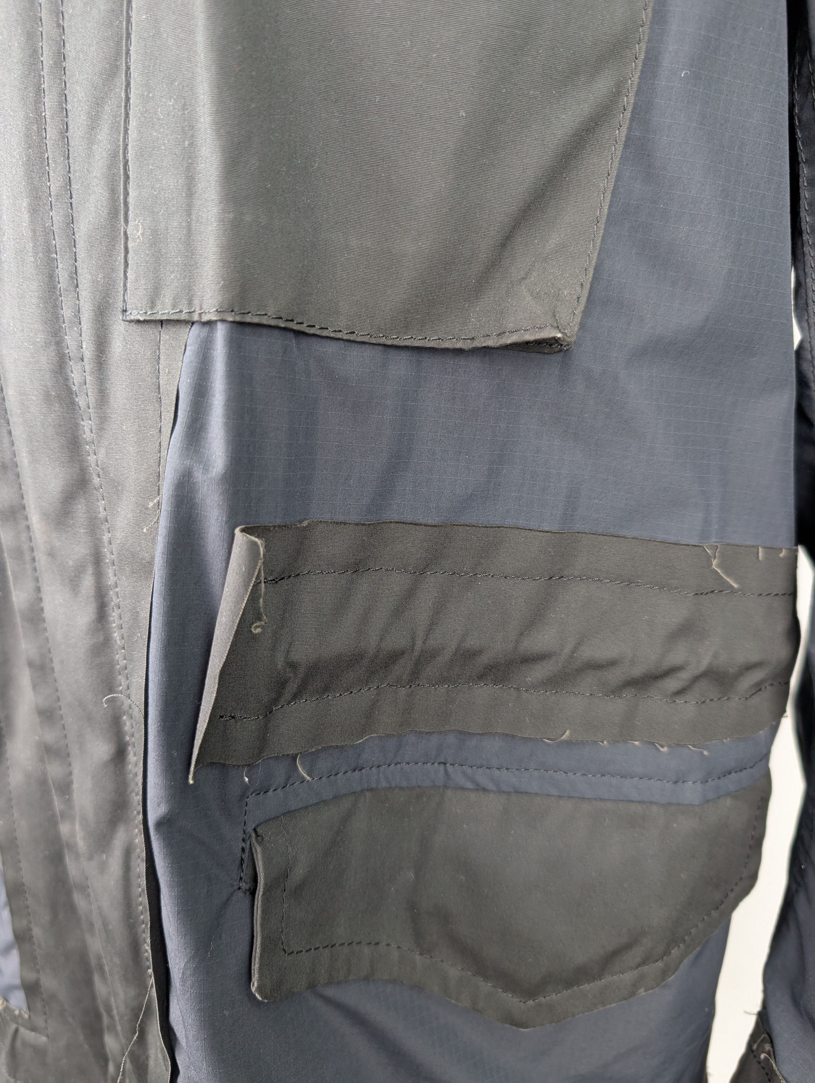 Sacai Sacai Black Deconstructed Military Hooded Jacket Size S / US 4 / IT 40 - 3 Thumbnail