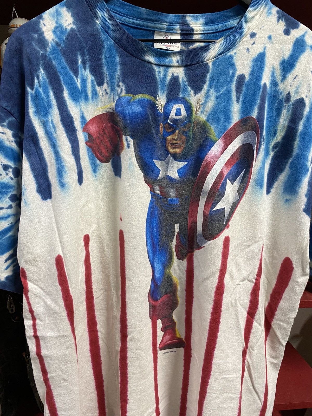 Vintage Vintage 00’ Captain America Movie Tee Shirt XLarge Size US XL / EU 56 / 4 - 2 Thumbnail