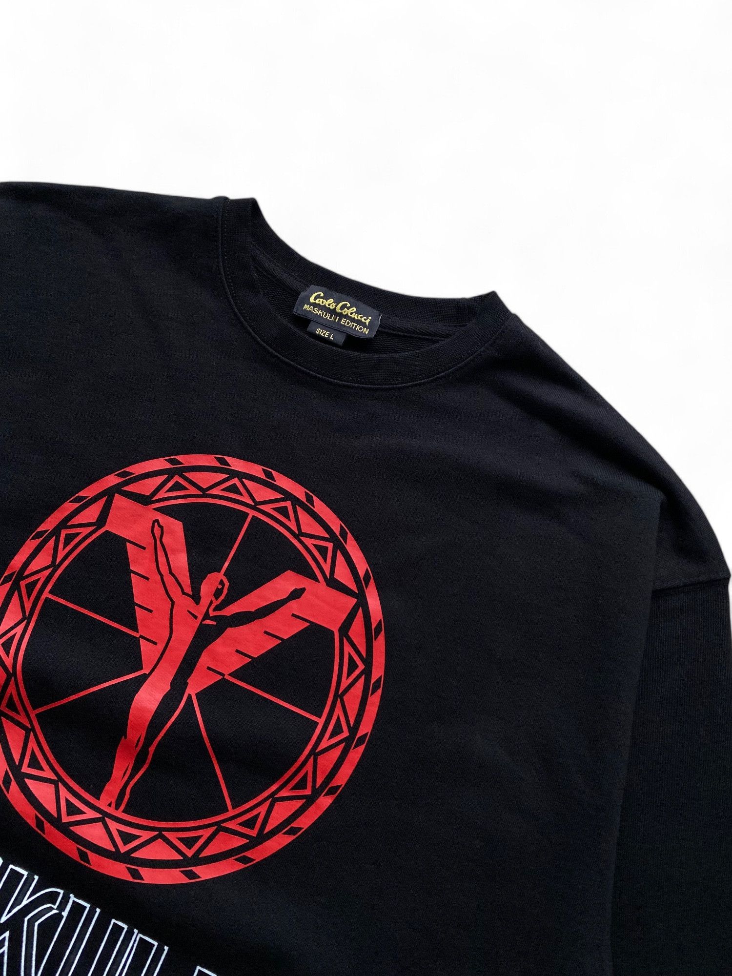 Carlo Colucci × Designer × Vintage Carlo Colucci Maskulin Sweatshirt Size US L / EU 52-54 / 3 - 2 Thumbnail