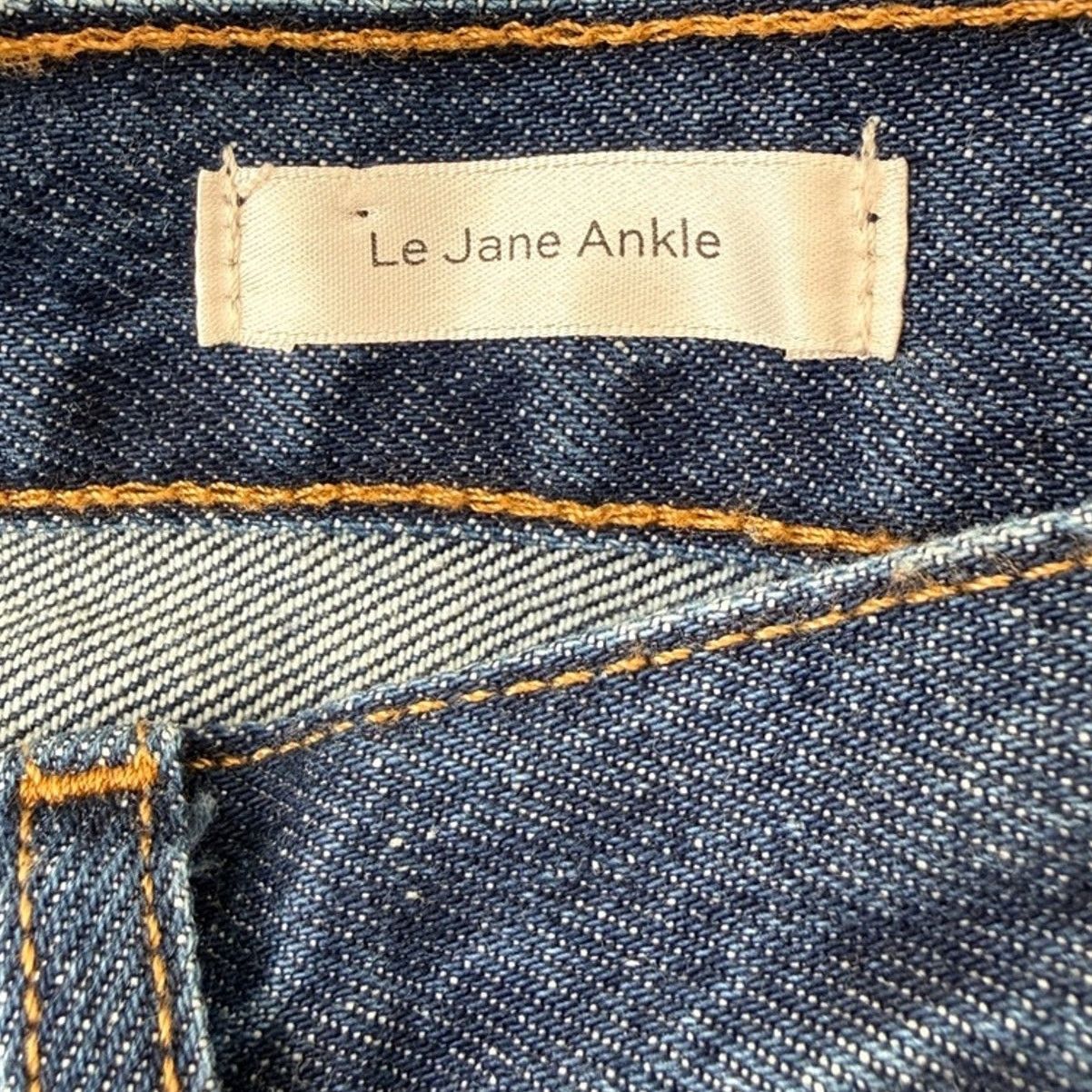 Frame Frame Le Jane Ankle High Waist Straight Leg Jeans Sz 27 NEW Size 27" / US 4 / IT 40 - 10 Thumbnail