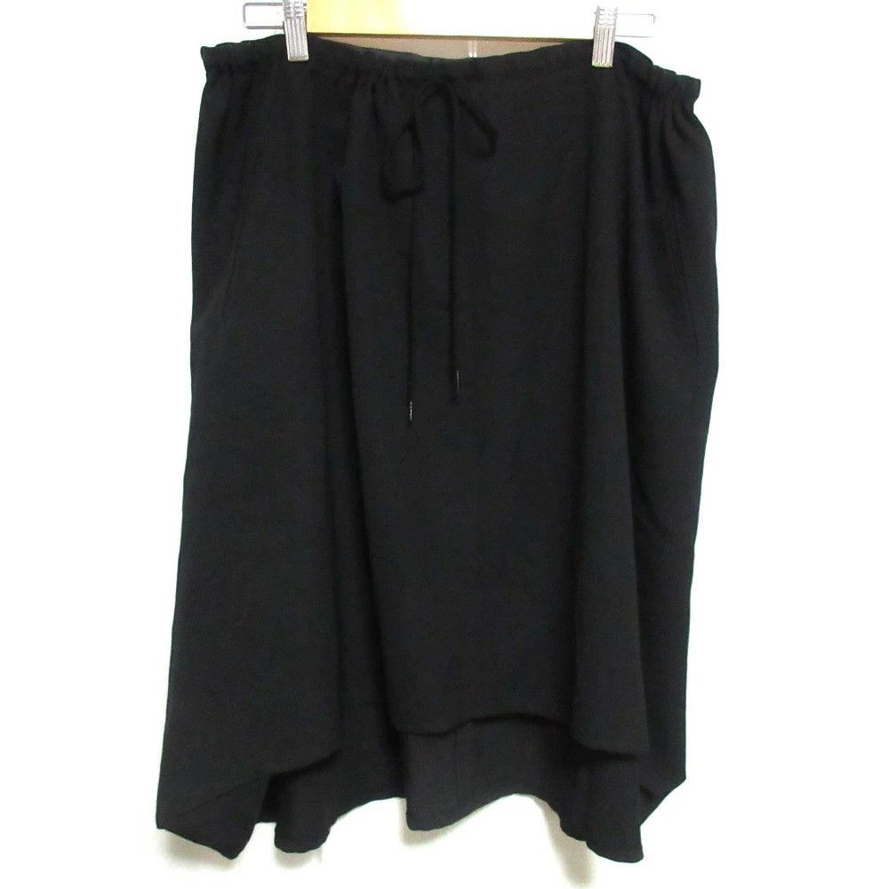 Yohji Yamamoto Y's Yohji Yamamoto Drawstring Irregular Hem Skirt Size US 41 - 1 Thumbnail