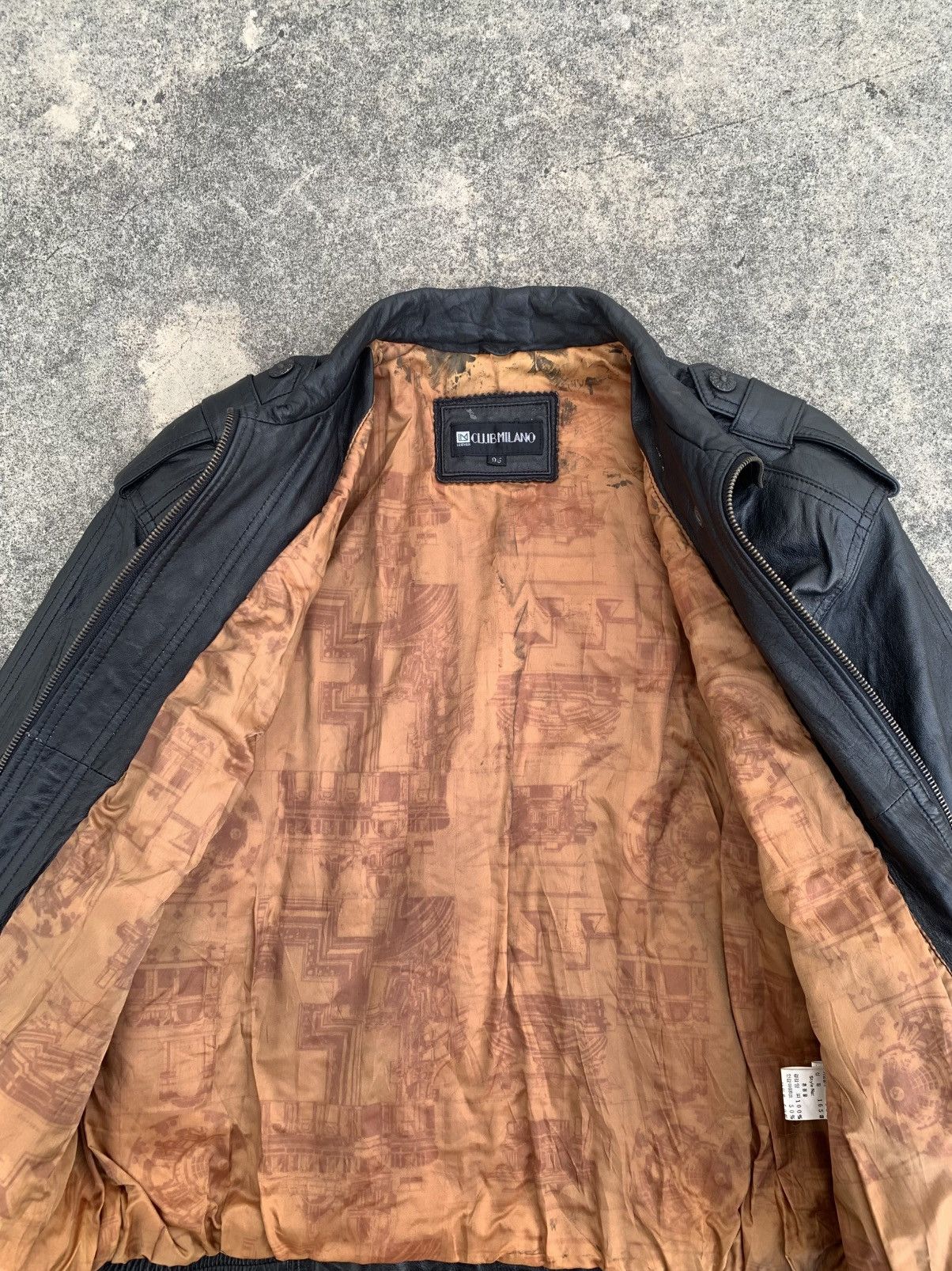Other milano leather jaket Size US L / EU 52-54 / 3 - 4 Thumbnail