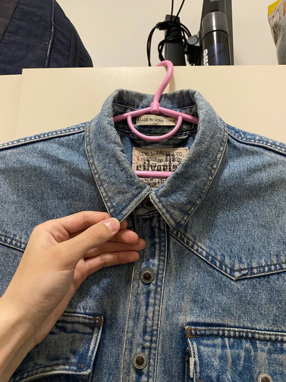 Levi's Vintage Clothing × Vintage Vintage Levis SilverTab Denim Jacket Size US S / EU 44-46 / 1 - 3 Thumbnail