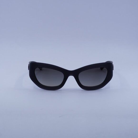 Gucci Gucci GG1784S 001 Sunglasses Dark Grey Cat Eye Frame Size ONE SIZE - 3 Thumbnail