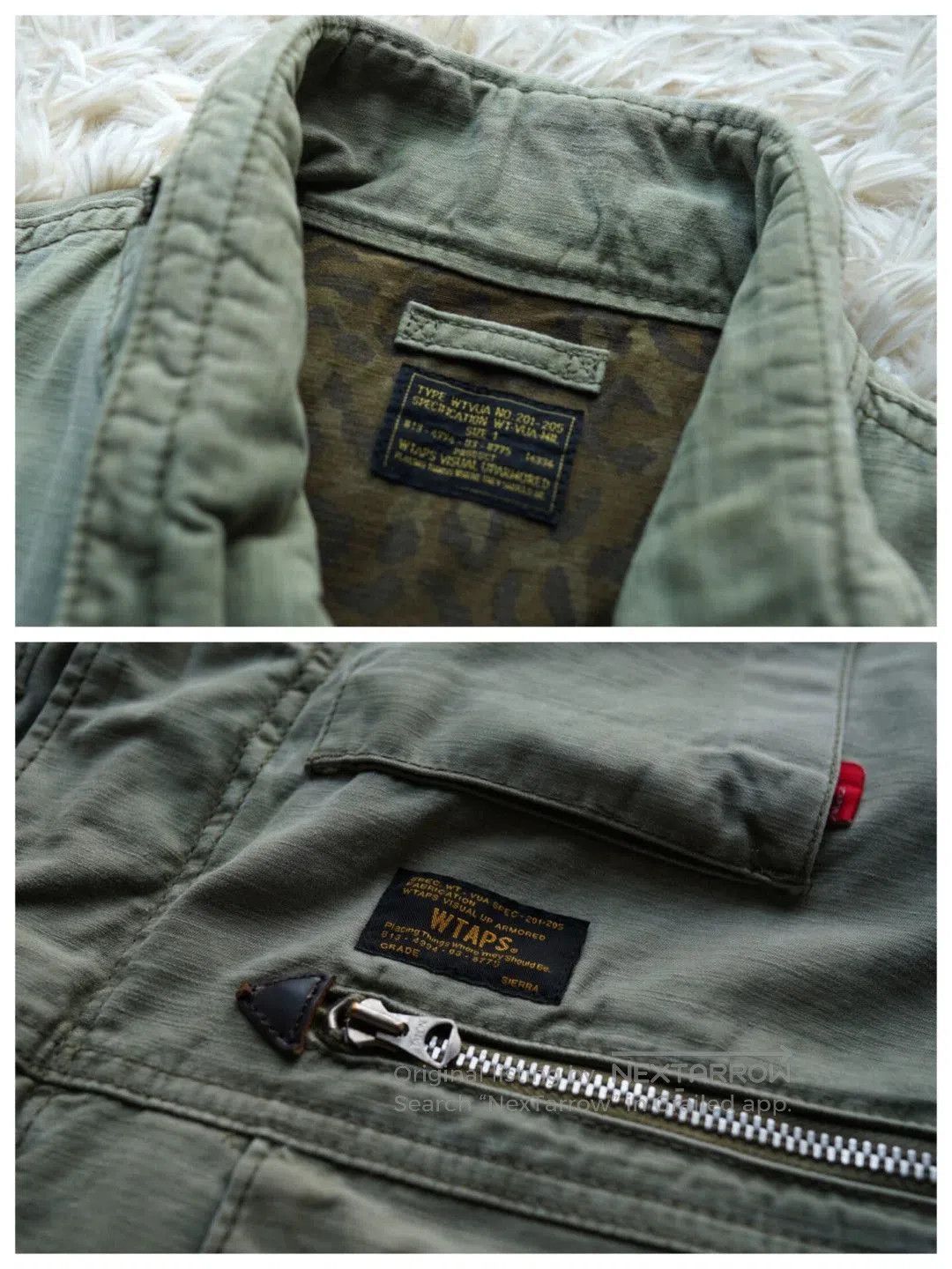 Wtaps Green Utility Jacket with Multiple Pockets - Size S. Size US S / EU 44-46 / 1 - 5 Thumbnail