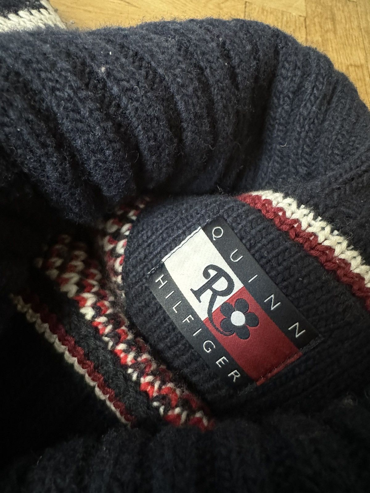 Tommy Hilfiger Tommy Hilfiger x Richard Quinn Monogram Wool Turleneck L Size US L / EU 52-54 / 3 - 6 Thumbnail